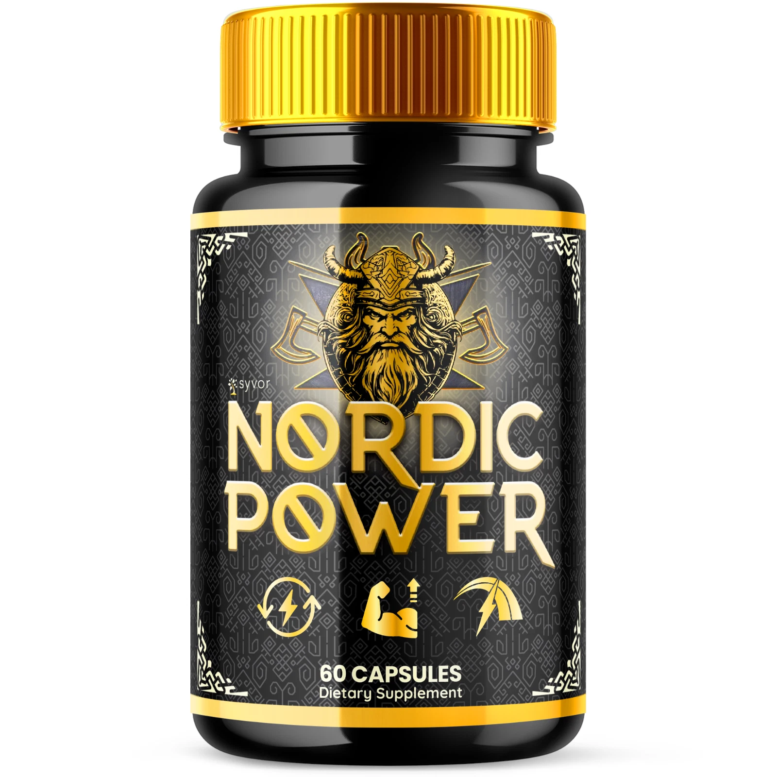 Nordic Power for Men Advanced Vitality Support Formula Supplement 60 Capsules