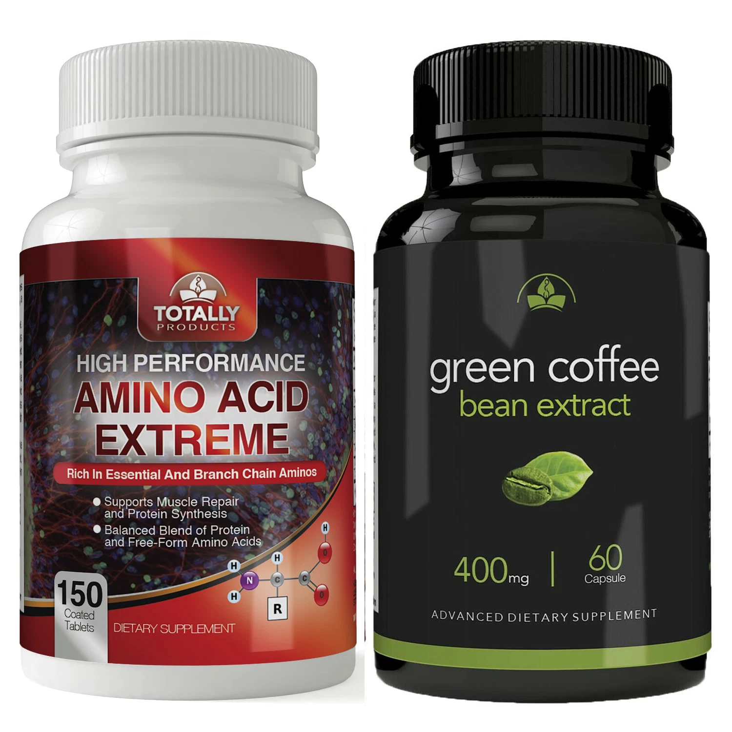 Amino Acid Muscle Growth Capsules Green Coffee Bean Weight Loss Diet Supplements
