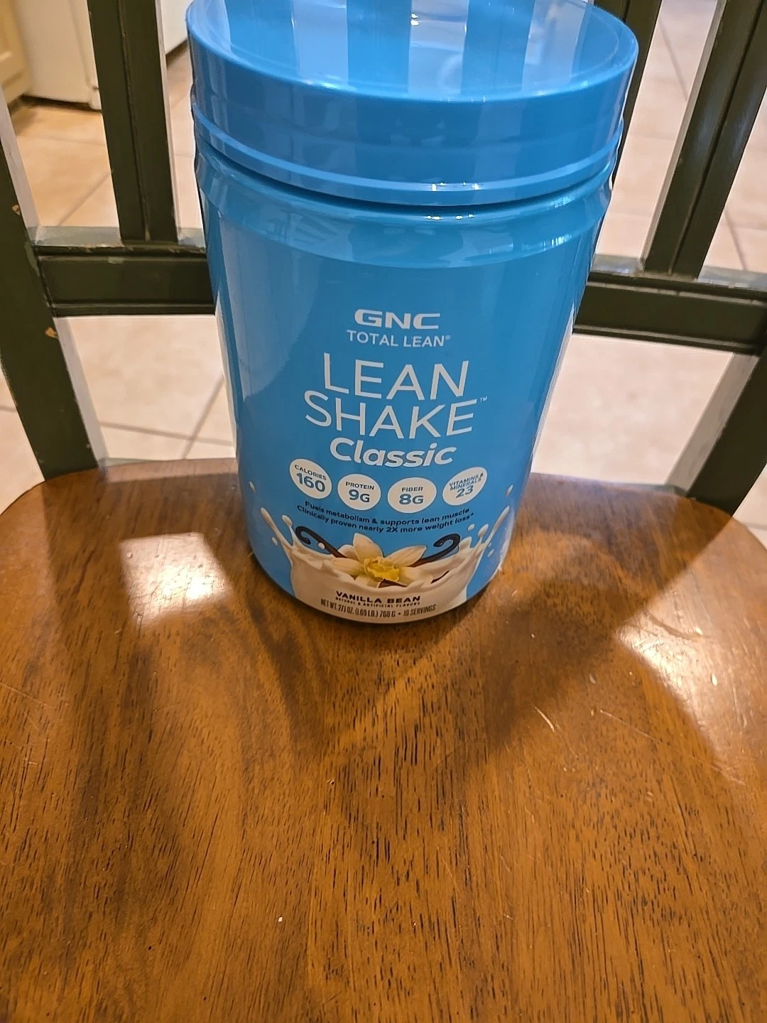 GNC Total Lean Lean Shake Classic Vanilla Bean 1.69LB EXP 9/26/2027