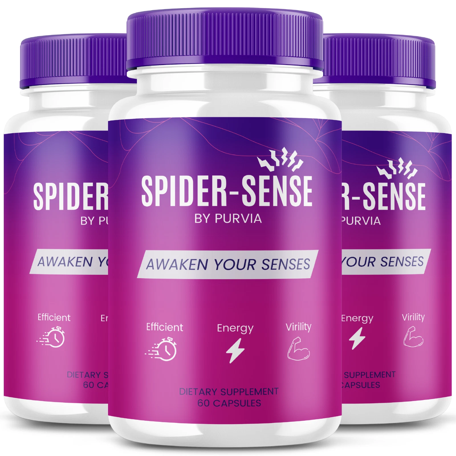 (3 Pack) Spider Sense Pills for Men Strength Formula Health Support Supplement