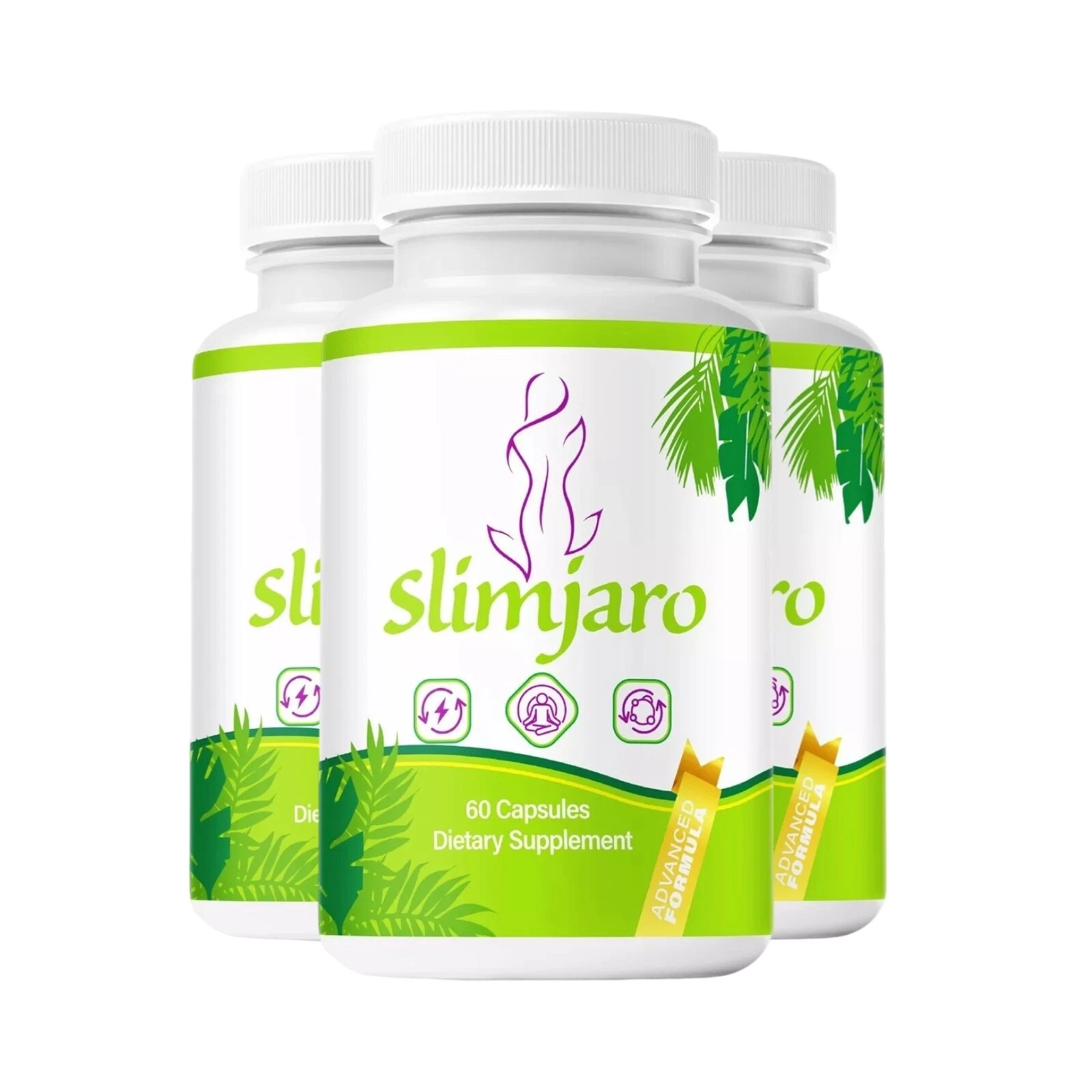 3-Pack SlimJaro Pro Keto Capsules – Slim Jaro Pro for Weight Loss - 180 Capsules