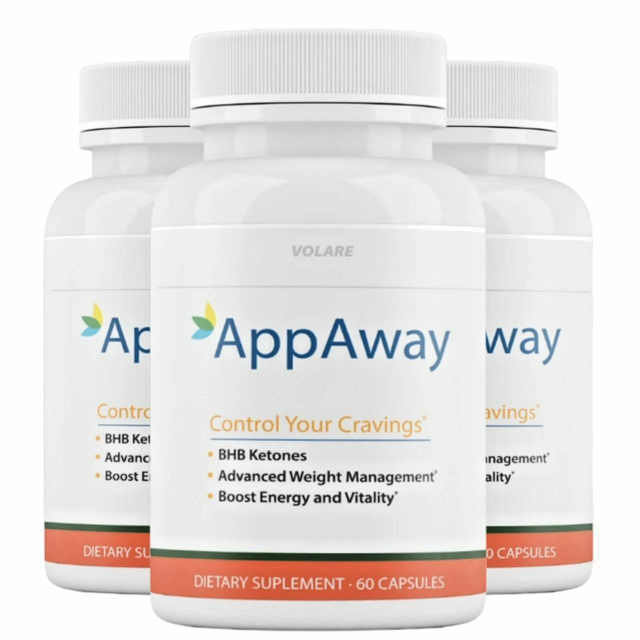 (3 BOTTLE ) OFFICIAL AppAway BHB Weight Loss CAPSULE Ketogenic Fat Burner