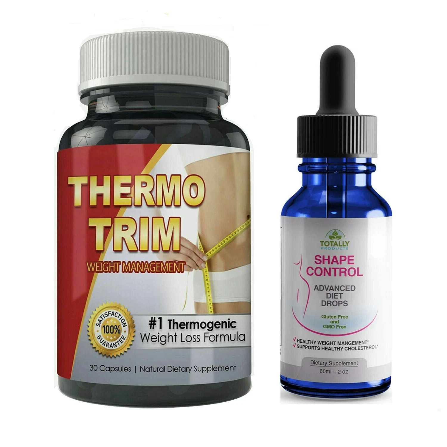 Women Thermogenic Fat Burner Pills Diet Drops Weight Loss Appetite Suppressant