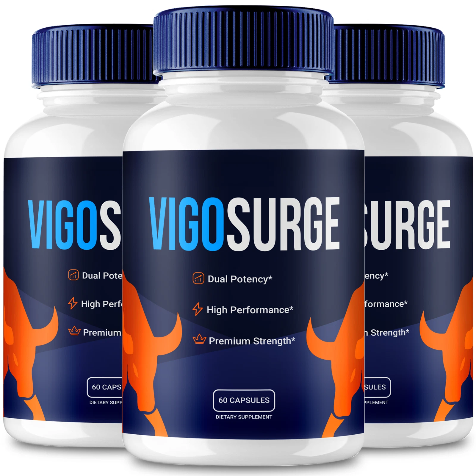 (3 Pack) VigoSurge Advanced Male Health Capsules to Improve Stamina & Endurance