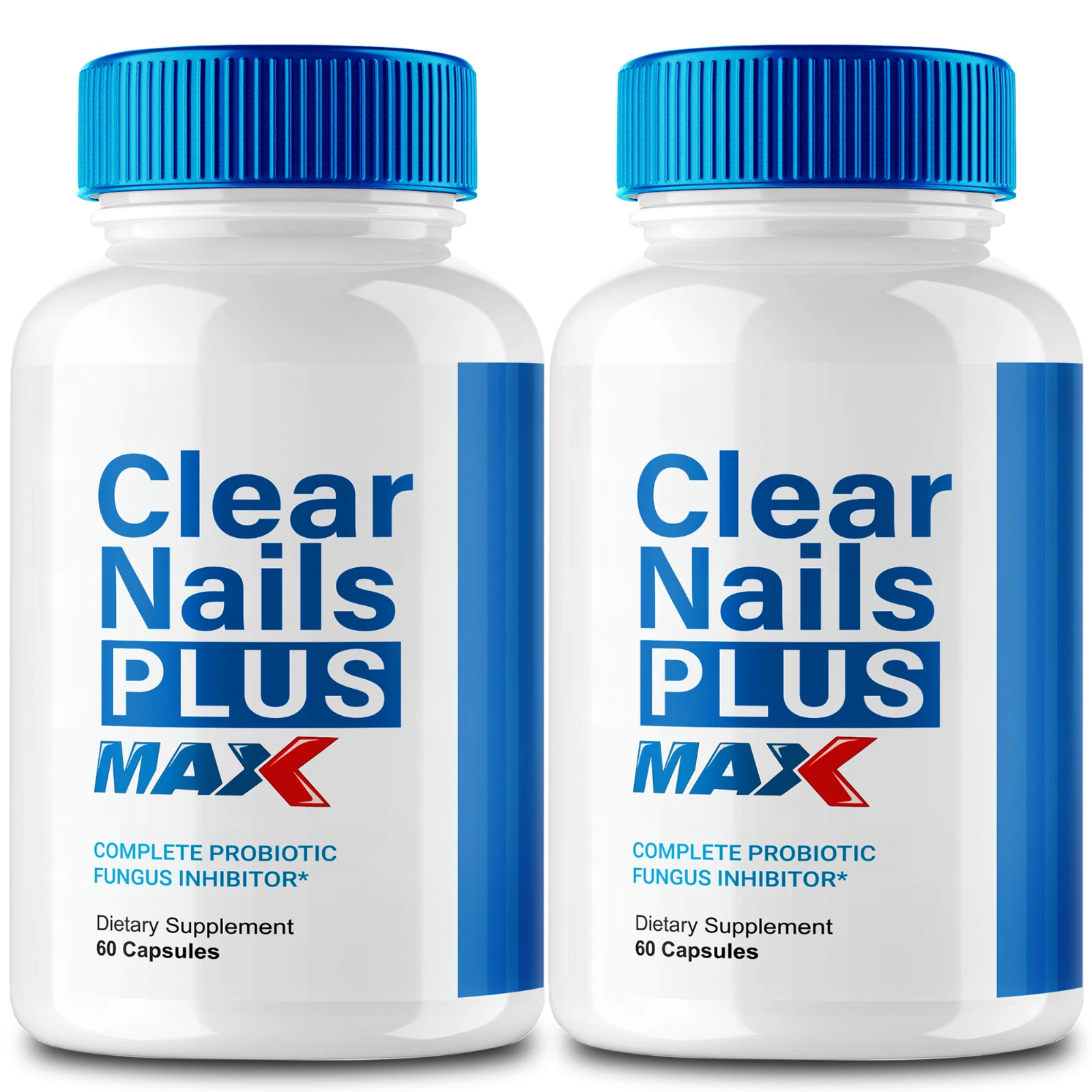 (2 Pack) Clear Nails Plus Max Nail Health, ClearNails Pills (120 Capsules)