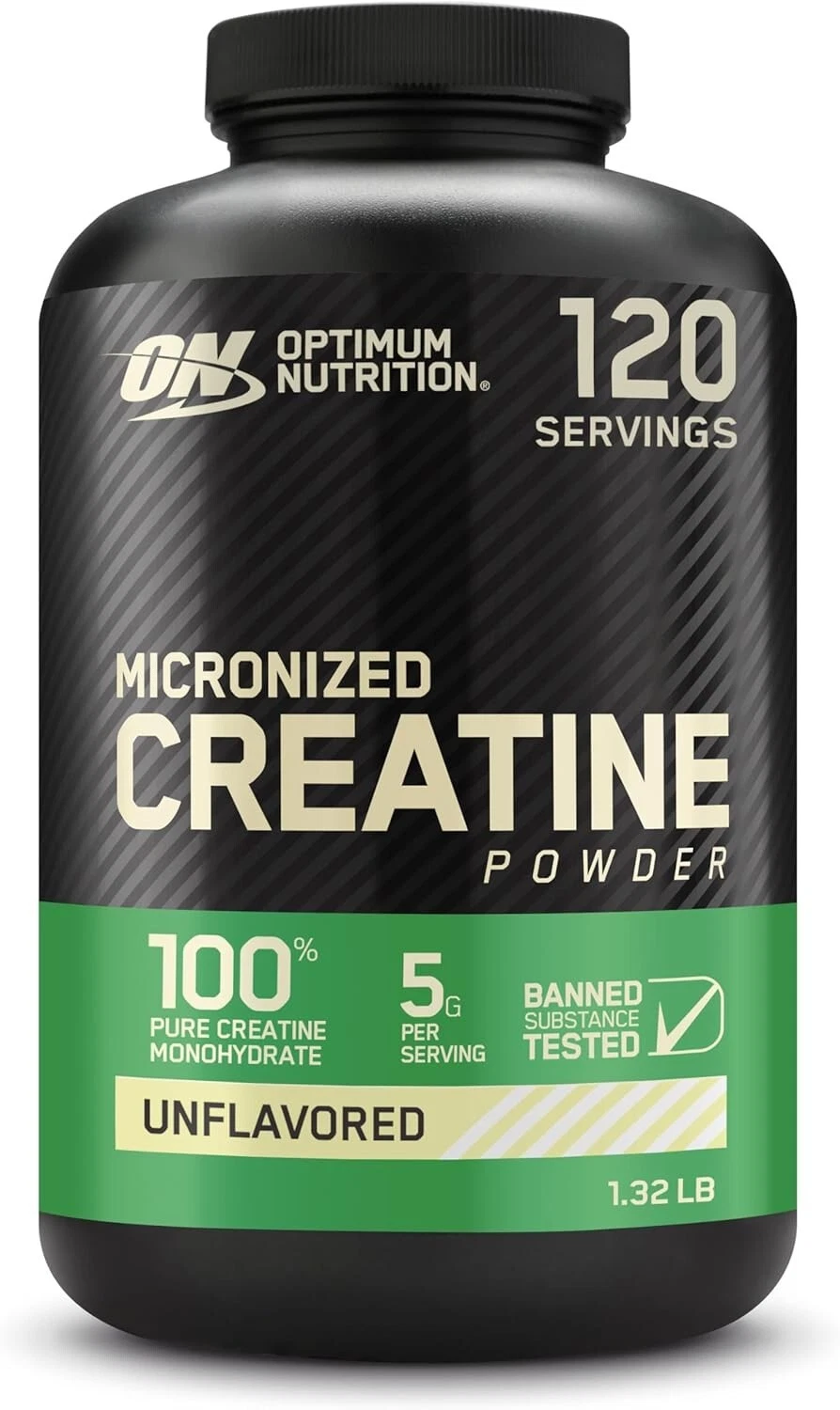 Optimum Nutrition Micronized Creatine Powder Unflavored 1.32 lb 600g