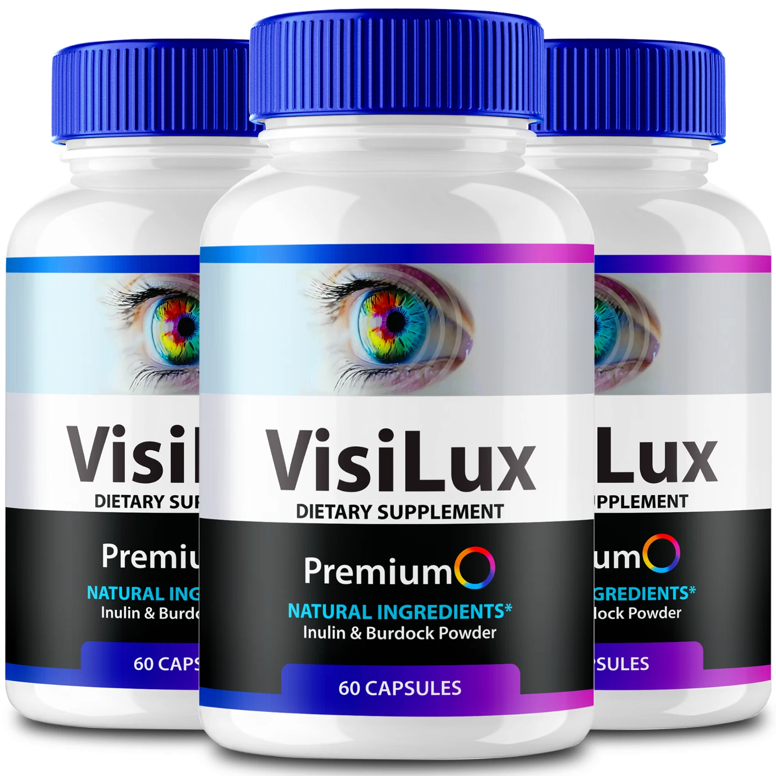 (3 Pack) VisiLux Premium to Enhance Eye Health and Protect Vision