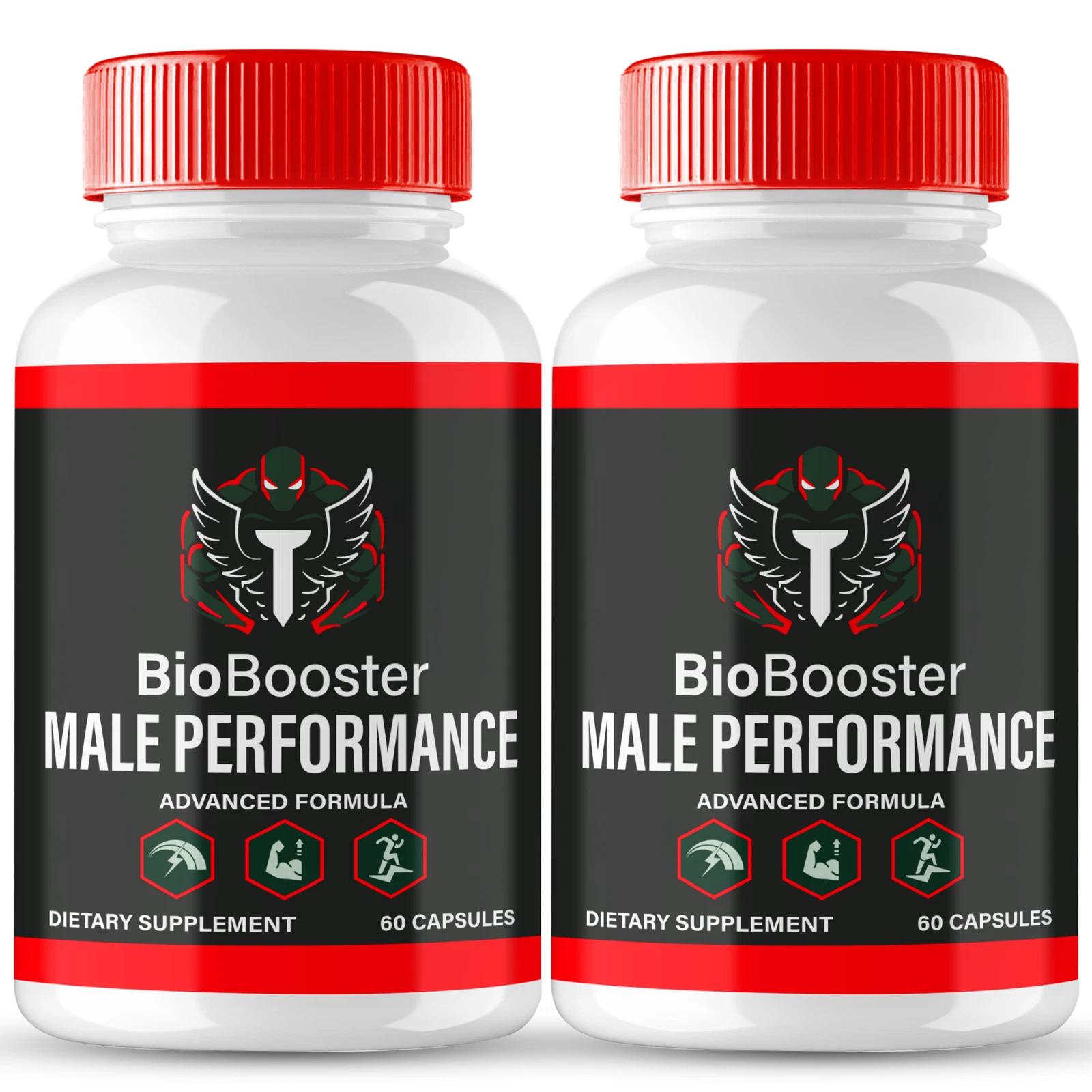 (2 Pack) Bio Booster for Men, BioBooster Advanced Formula Male Support Pills