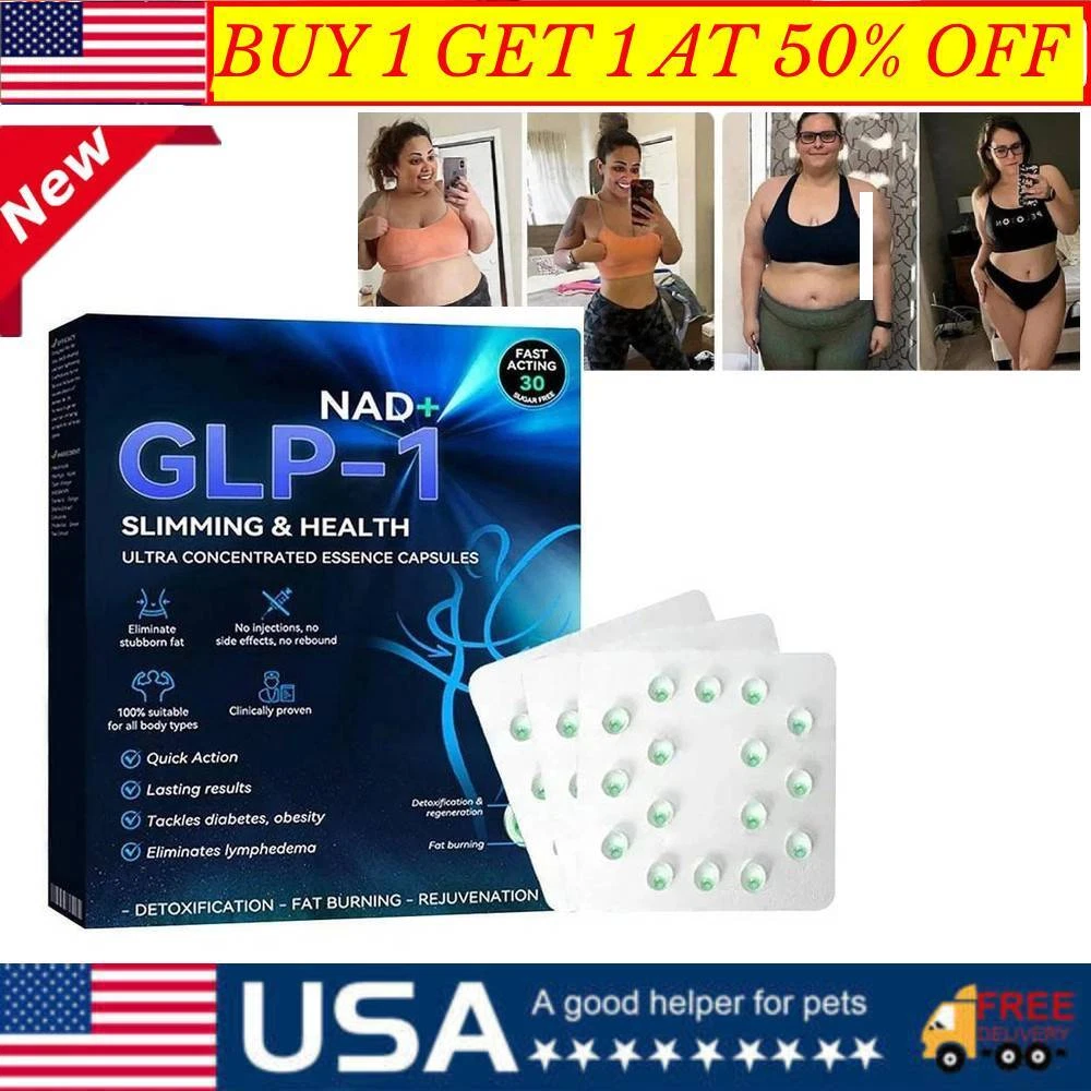 NAD+ GLP-1 Slimming & Health Pearl Peptide Ultra Concentrated Essence Capsules