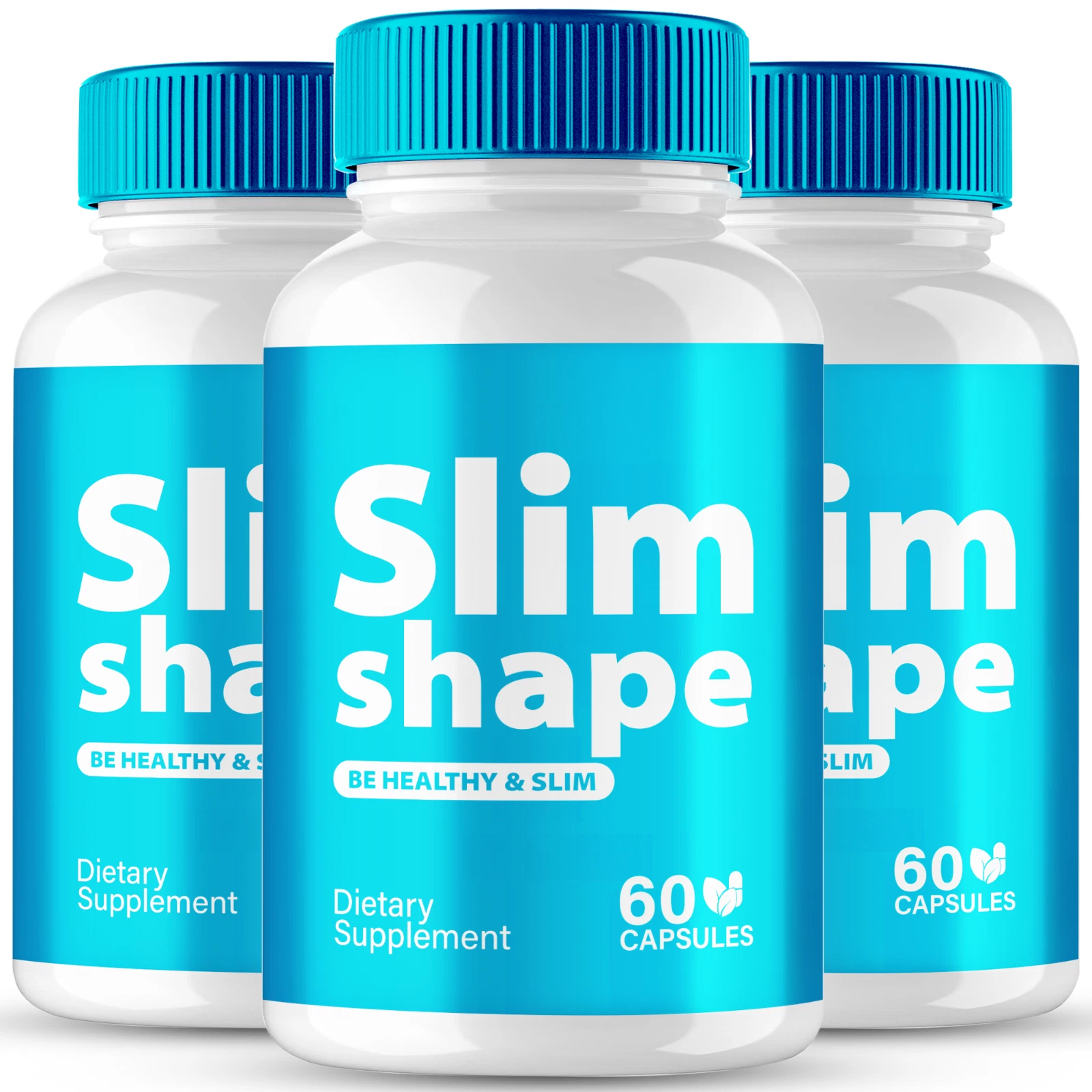 (3 Pack) Slim Shape Pills for Weight Loss, Advanced SlimShape Fat Burner Formula