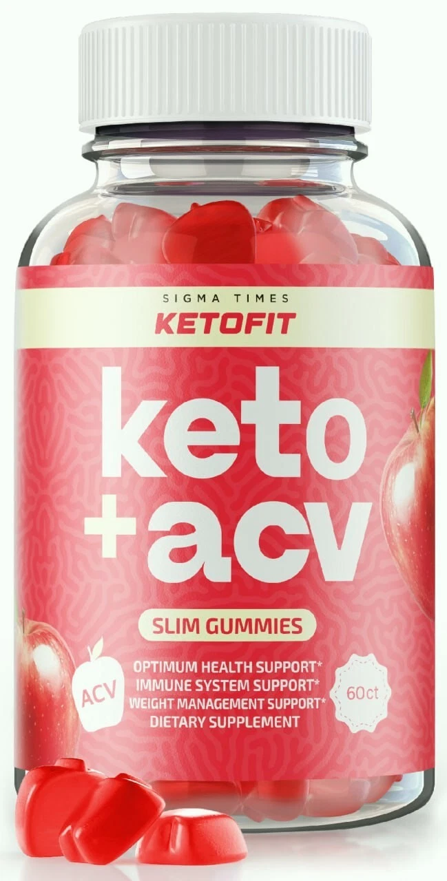 KetoFit Keto + ACV Gummies to Support Weight Loss while Improving Energy 60ct