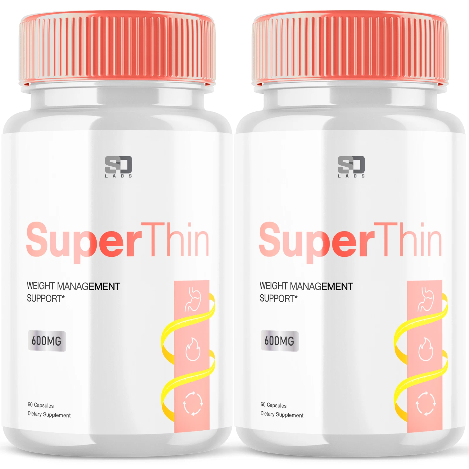 SuperThin - Advanced Weight Support Supplement Natural Formula (2 Pack)