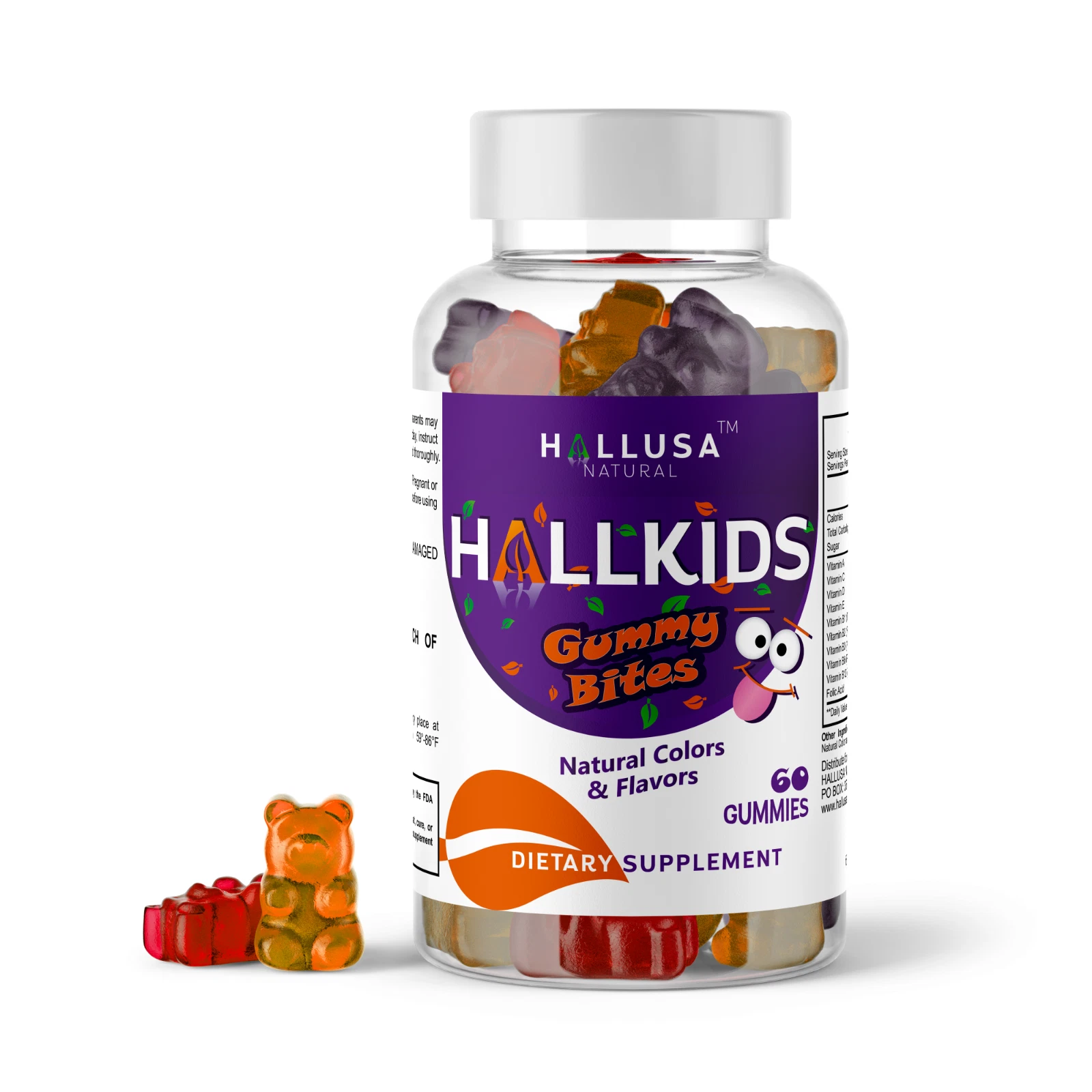Hallkids - Kids Multivitamin - Immune System Supplement - 60 Gummies