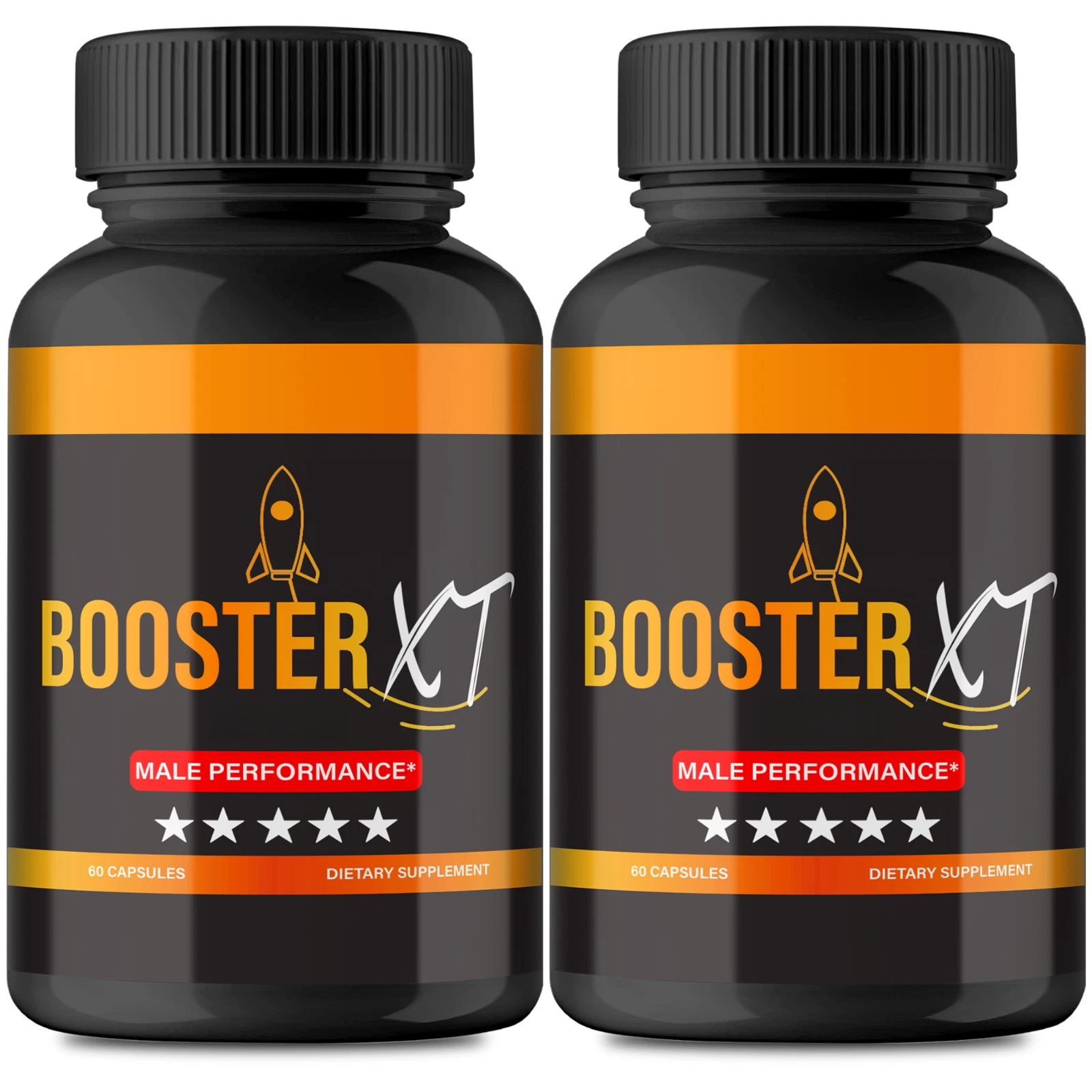 (2 Pack) Booster XT Male Capsules to Boost T-Levels for Enhanced Intimate Drive