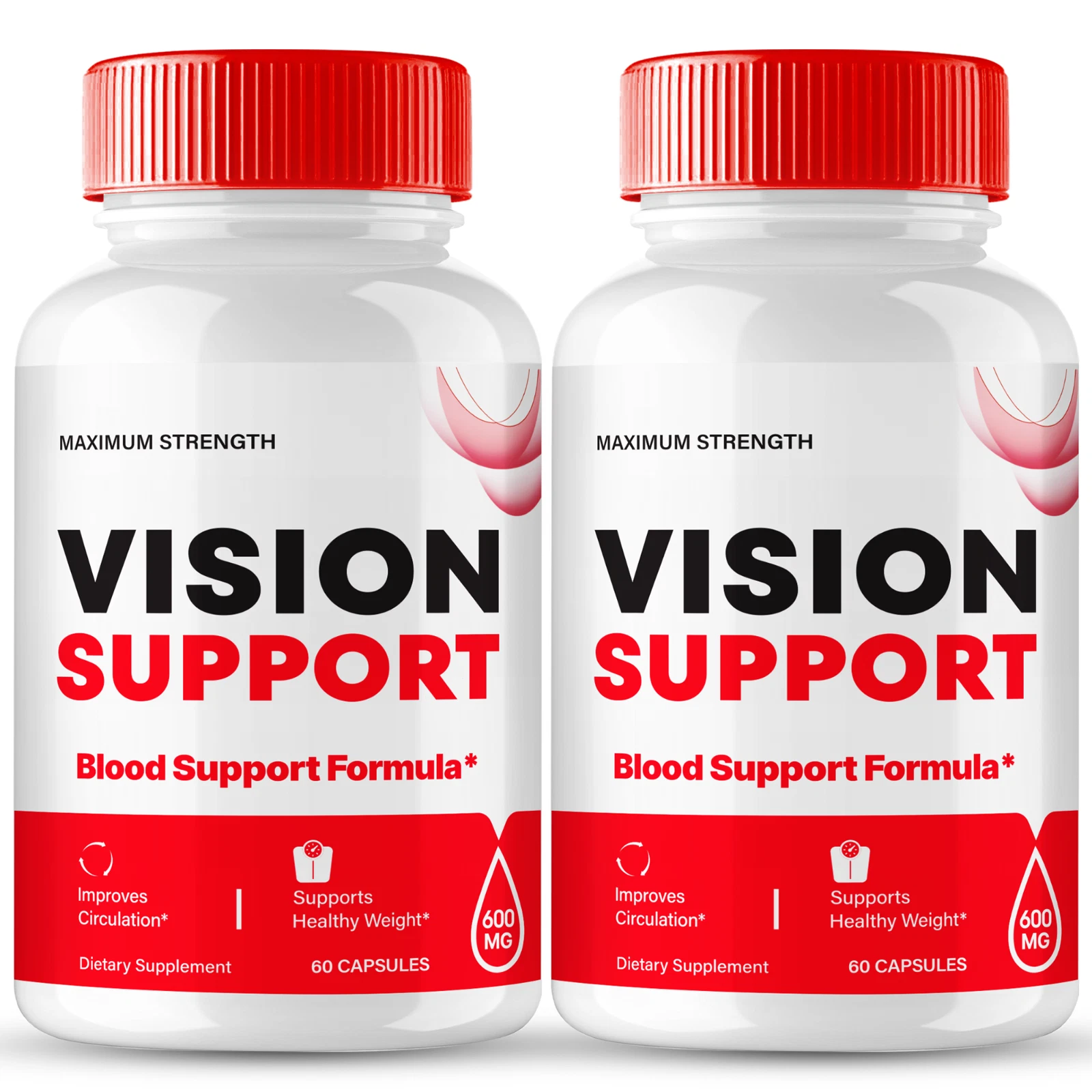 (2 Pack) Vision Support Eye Health Capsules for Healthy Vision and Eye Function