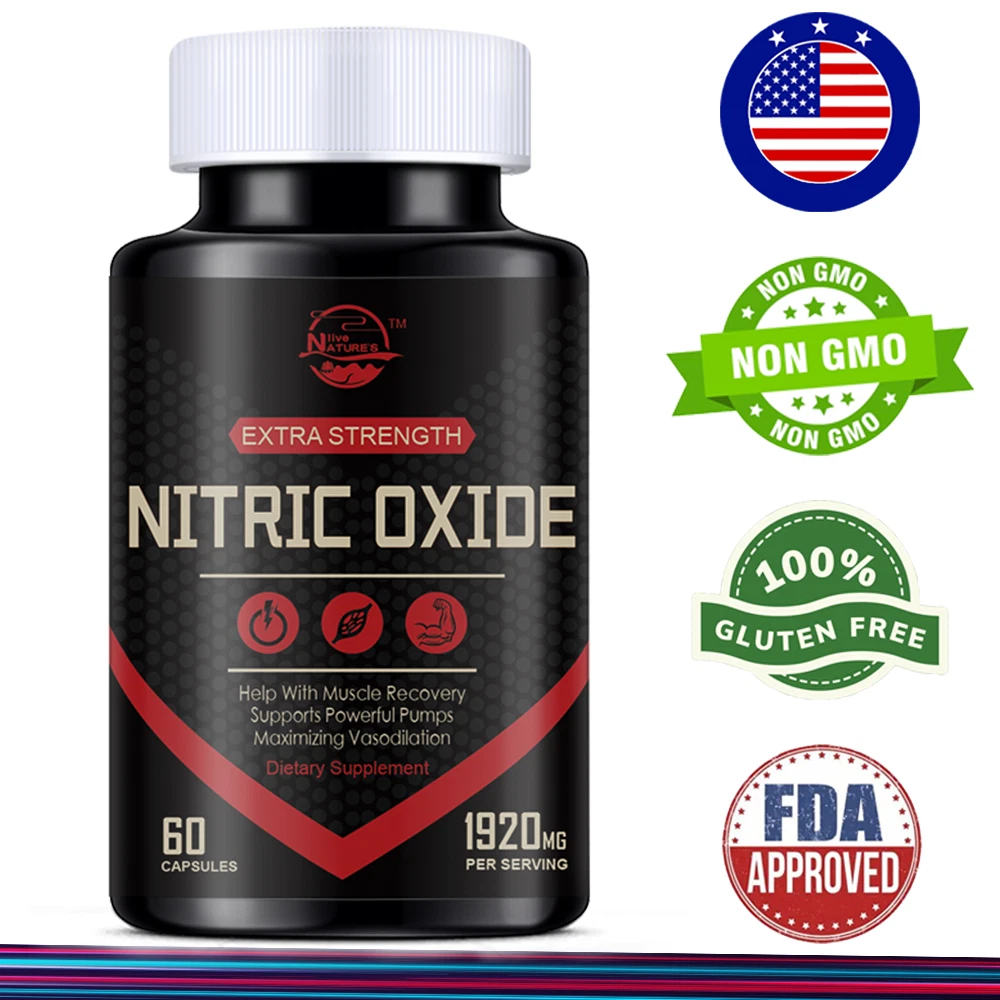 Nitric Oxide Booster Supplement for Blood Circulation and Flow,Endurance/Energy