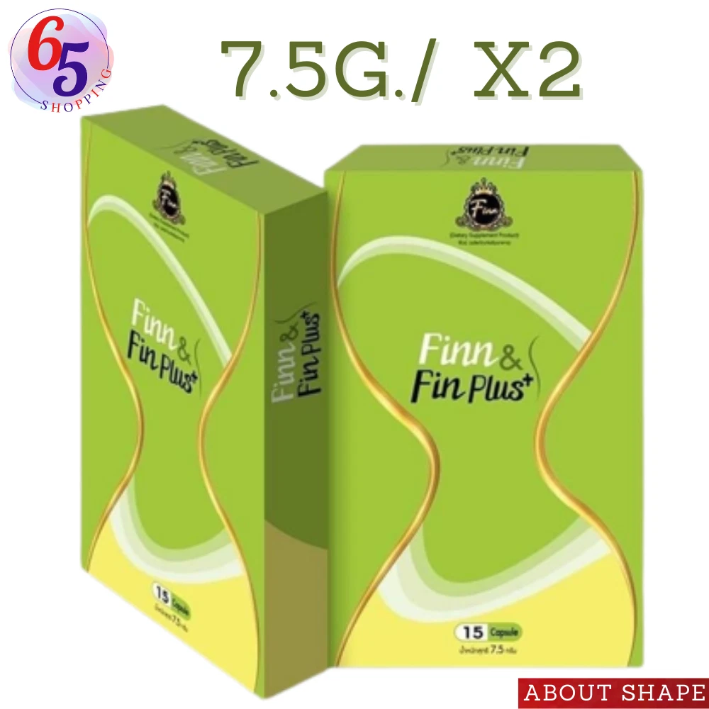 8 g. Finn Fin Plus new package 7 kinds of fruits and vegetables 2 boxes 30 caps