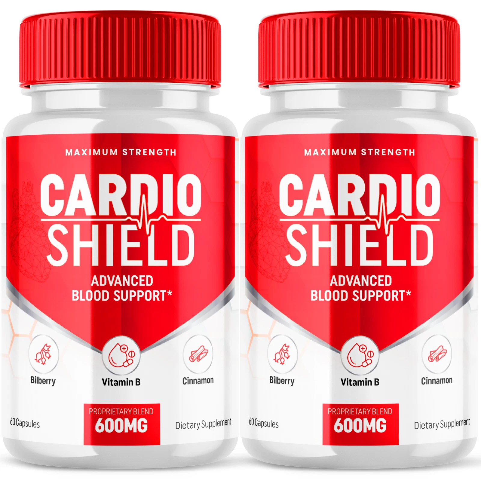 Cardio Shield Support Pill Advanced Glycogen Max Support Supplement 120 Capsules