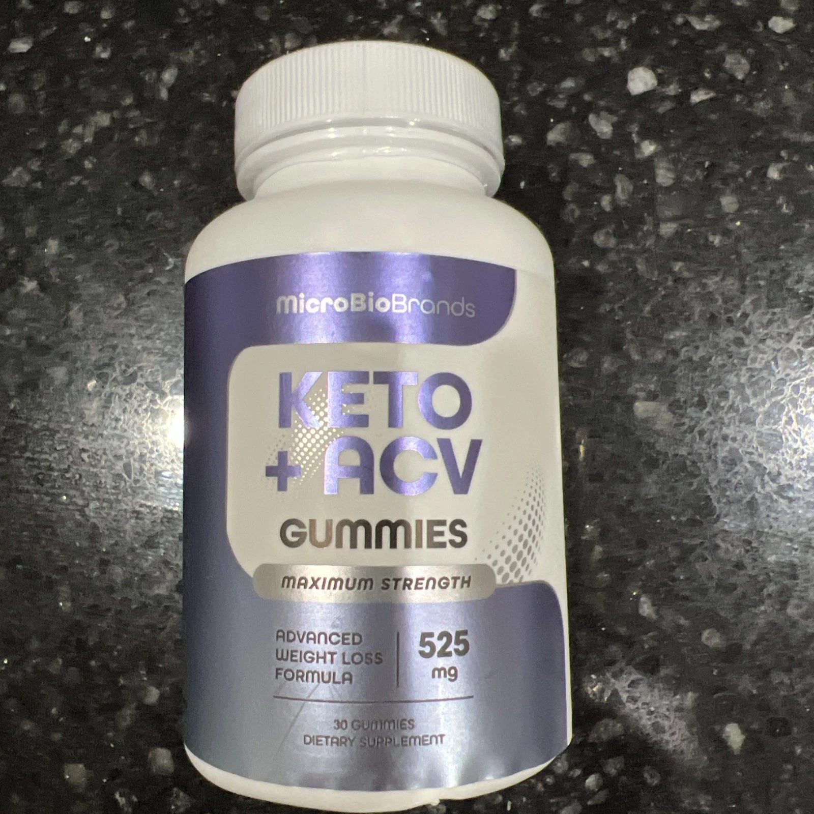 Microbio Brands Keto ACV Gummies for Weight Loss Advanced Gummy 525 Mg 30/pkg