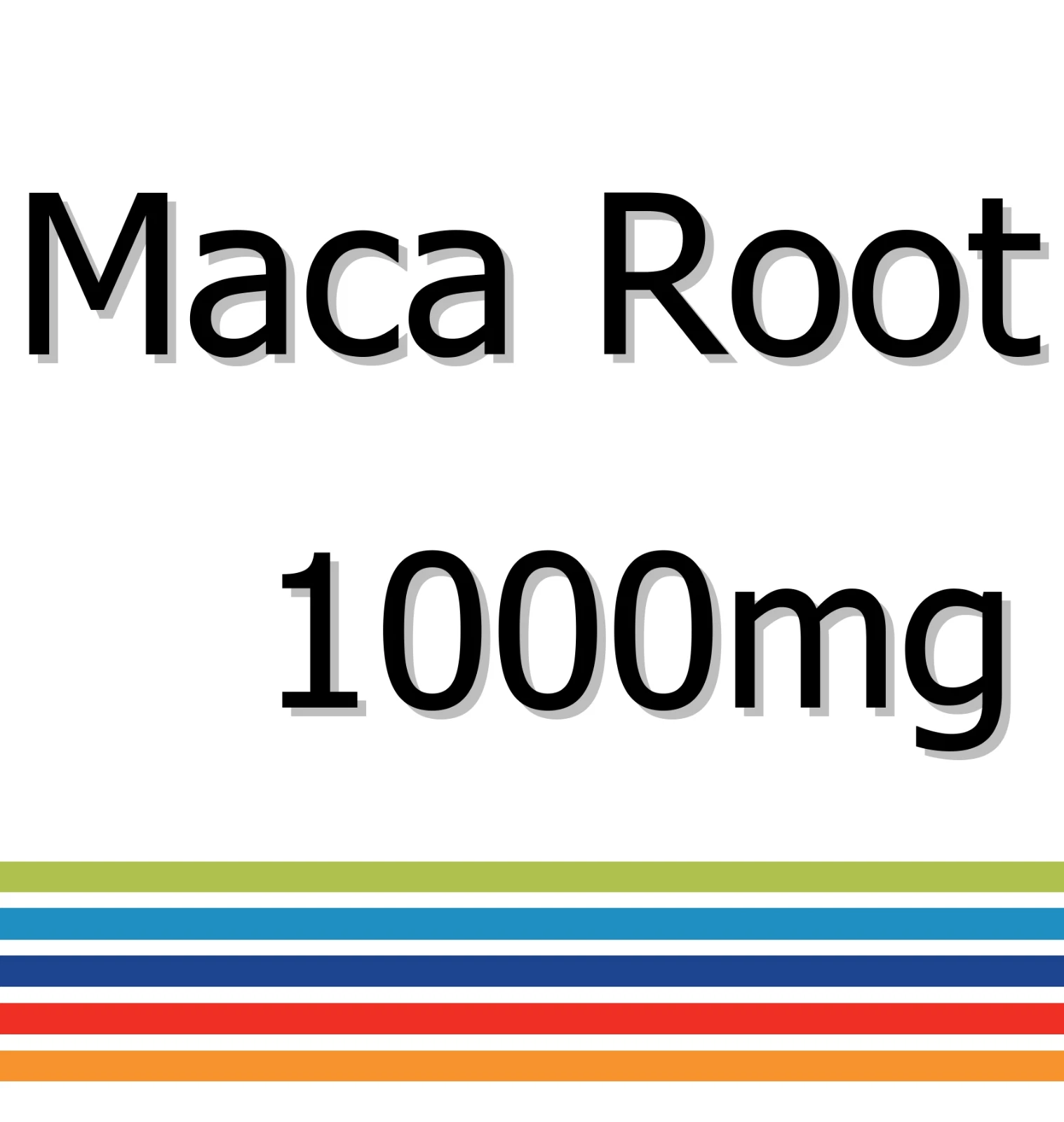 Maca Root 1000mg x 60 Tablets - Reduced Inflammation