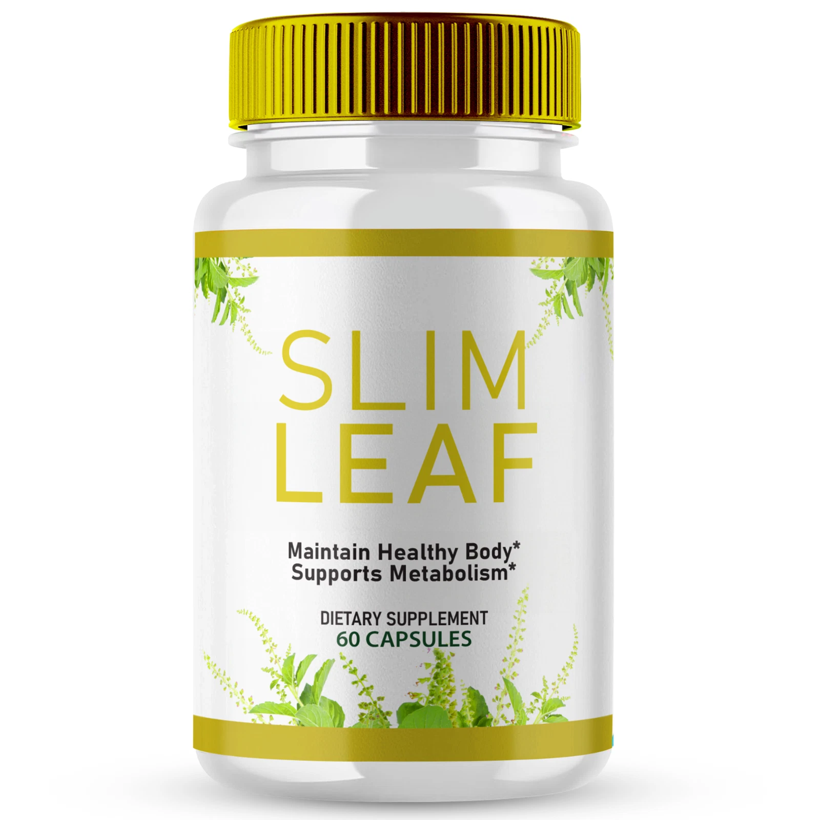 Slim Leaf Weight Loss Capsules, Advanced Metabolism Booster Pills 60ct