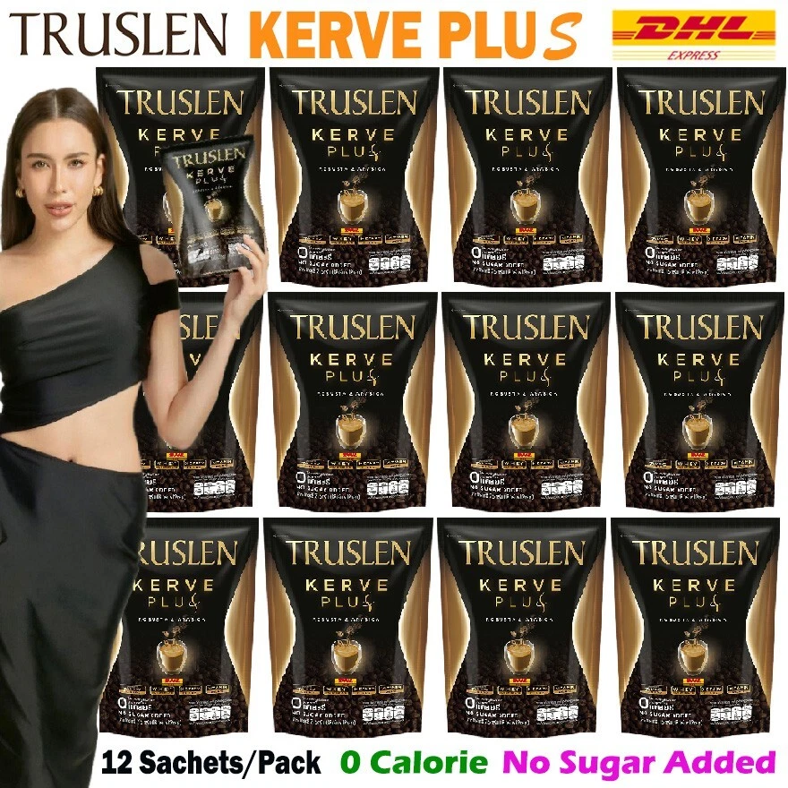 12X Truslen Kerve Coffee Plus Premium Instant Coffee Healthy Blend Good Shape