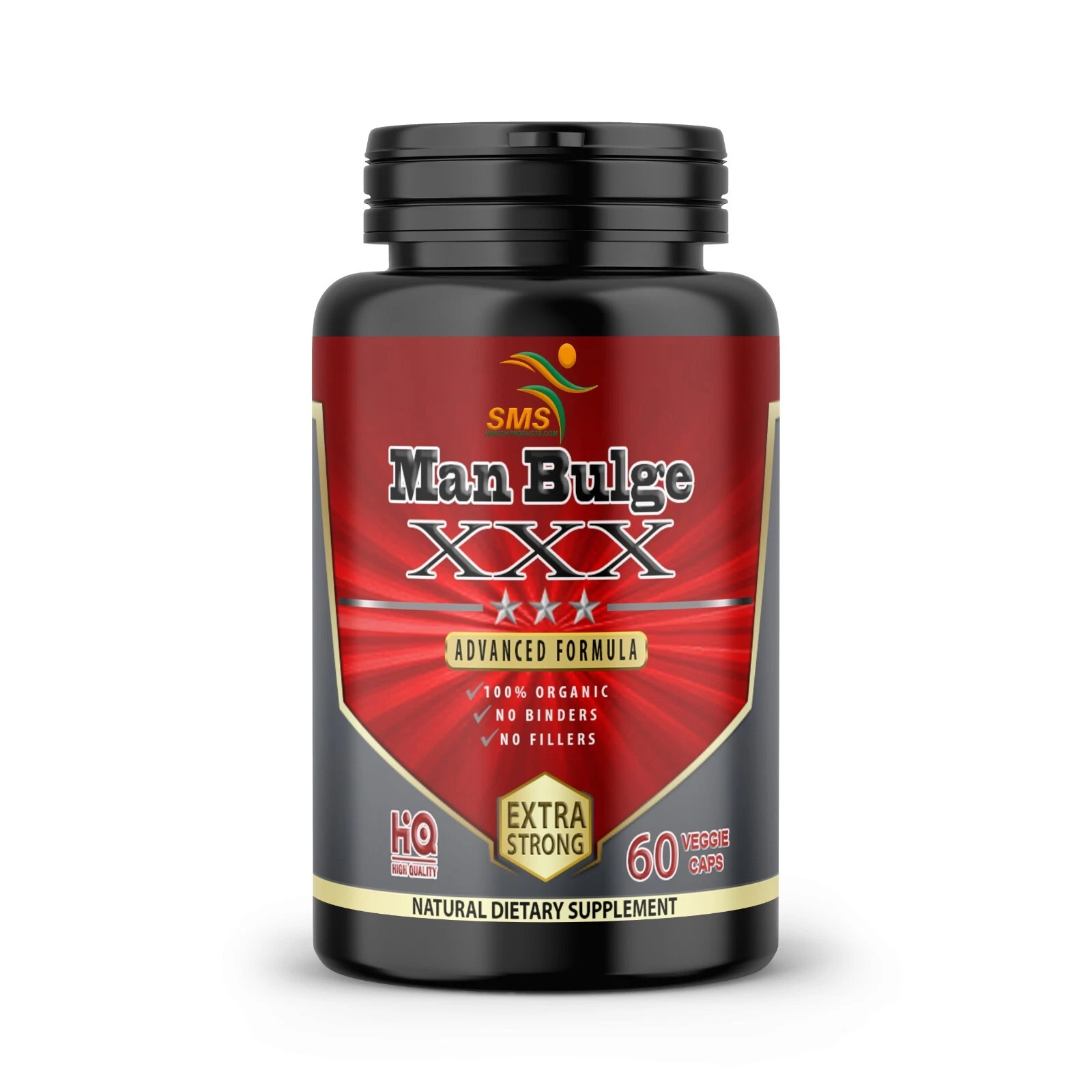 Testosterone Booster Test Men Stamina Energy Performance Pill 60 Capsules