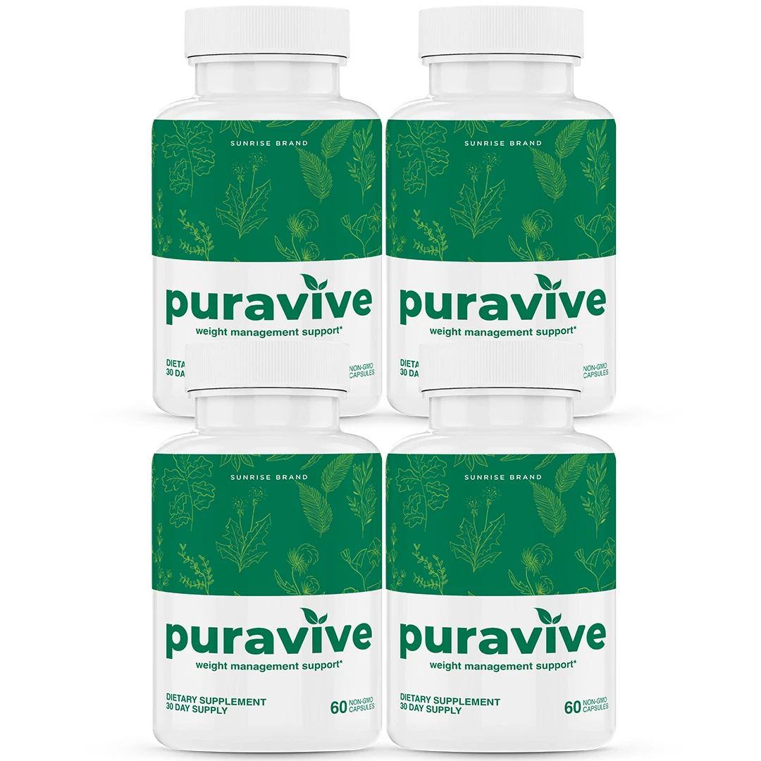 Puravive Pills, Puravive Capsules Weight Loss Support - 4 Pack
