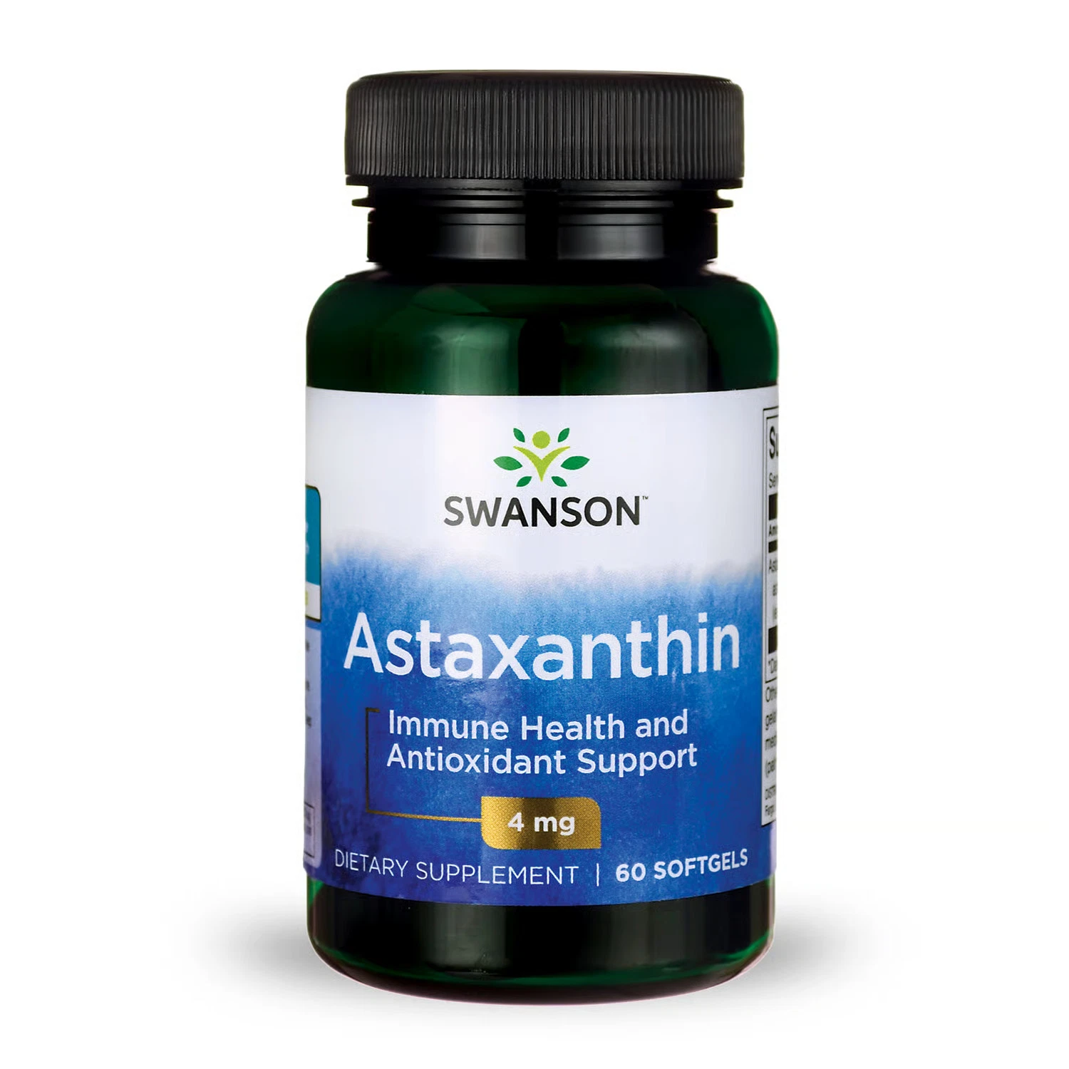 Swanson Astaxanthin Softgels, 4 mg, 60 Count