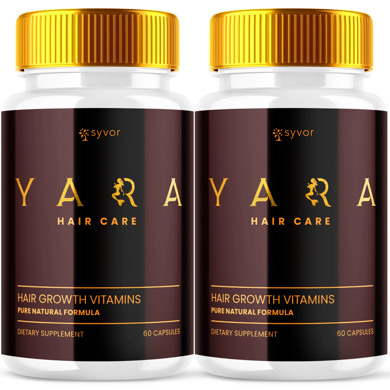 Yara Hair Care Advanced Formula Supplement for Healthy Hair Growth 120 Capsules