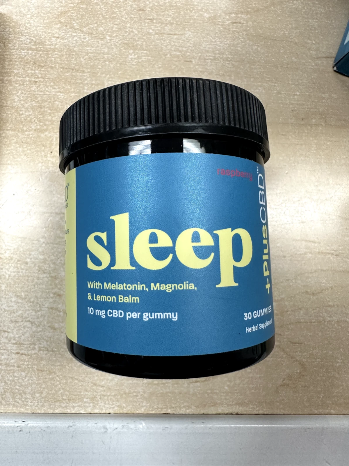 Sleep +PlusC 30 Gummies 10 mg per gummy Best by 03/25