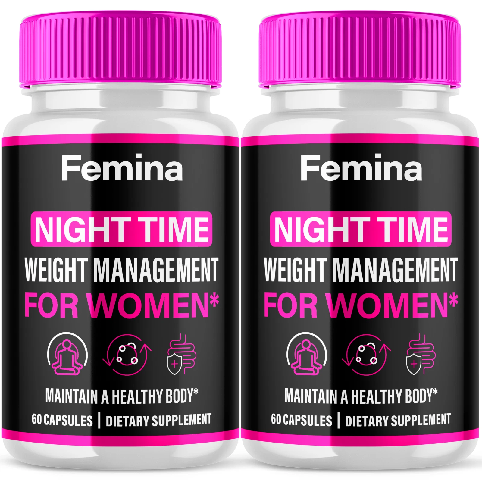 Femina for Women Advanced Weight Management Formula Supplement 120 Capsules