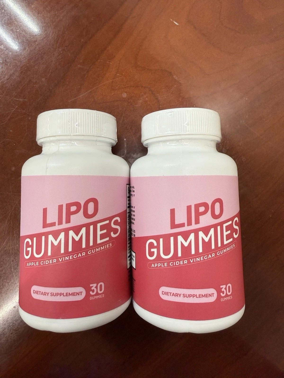 Lipo Apple Cider Vinegar Gummies 30 Gummies (Lot of 2)