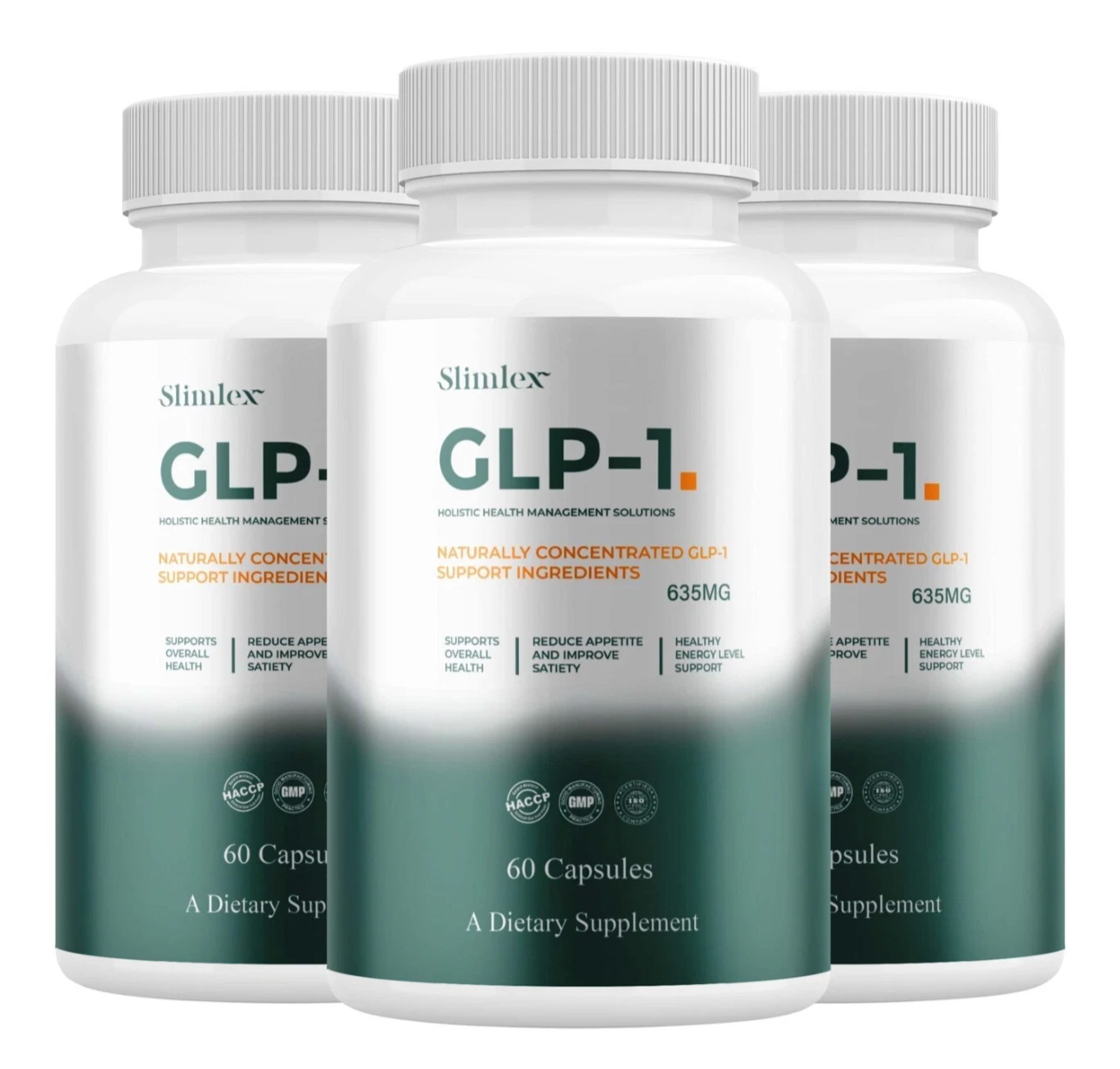 (3 Pack) Slimlex Capsules Slimlx Maximum Strength Wellness Pills