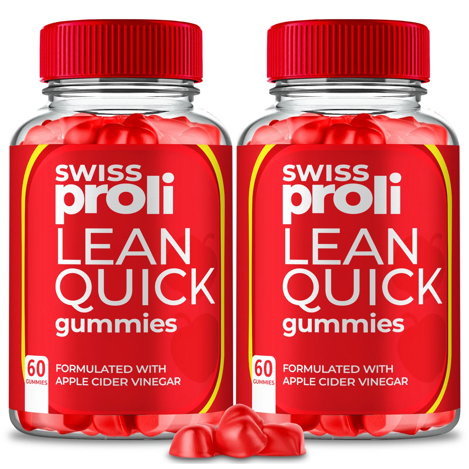 (2 pack) Lean Quick Keto ACV Gummy, LeanQuick Advanced Weight Loss & Energy