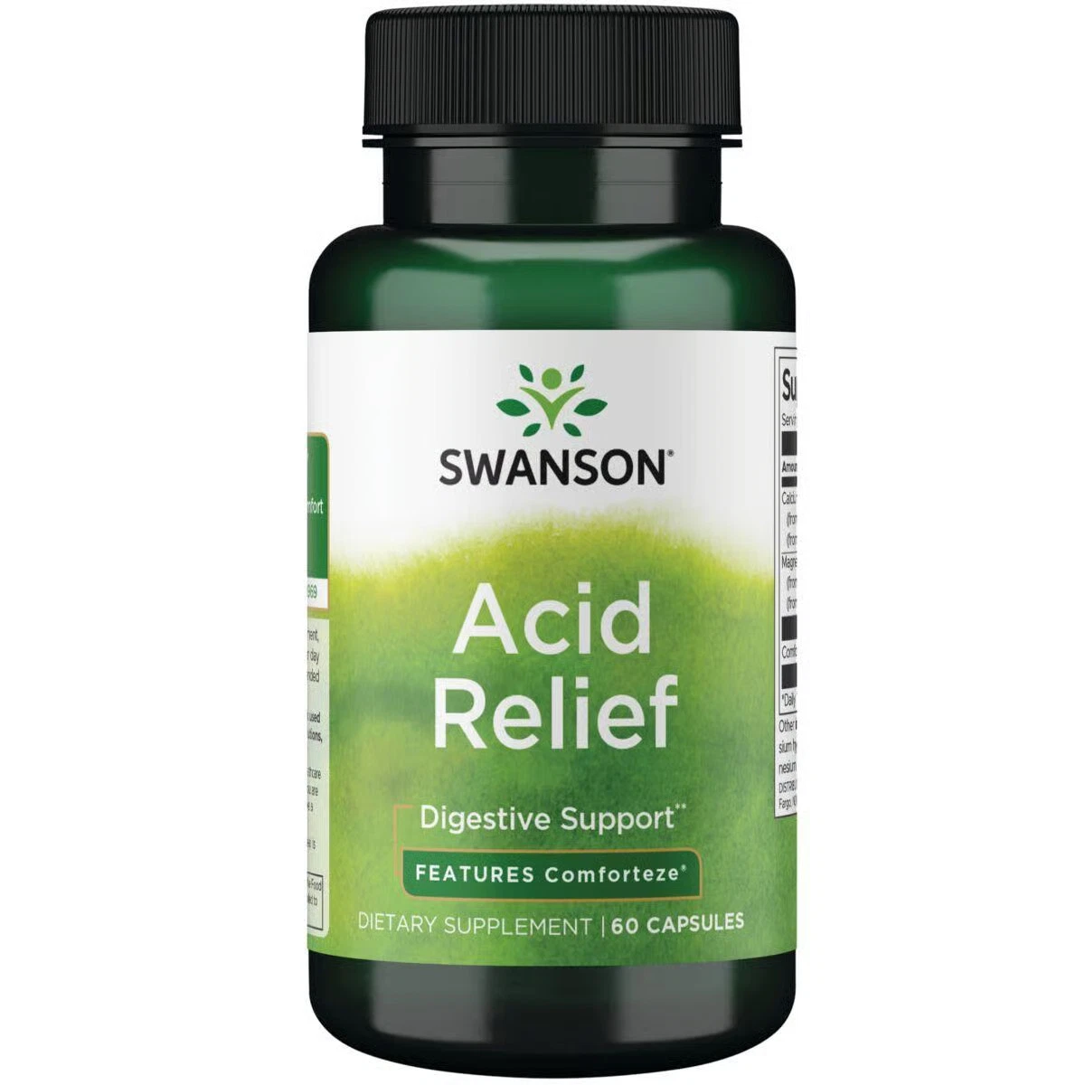 Swanson Acid Relief 60 Capsules