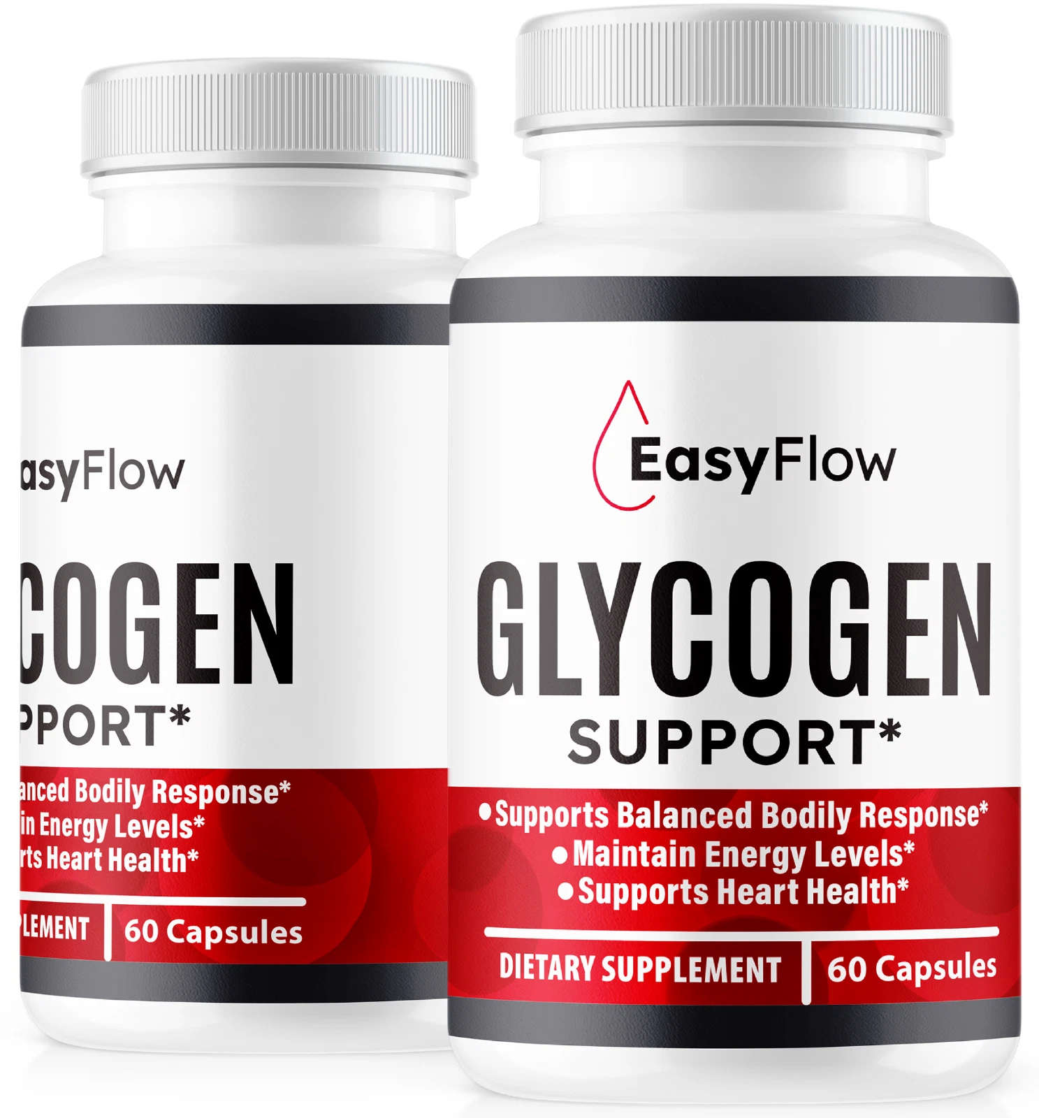 (2 Pack) Easy Flow Glycogen Support, EasyFlow Advanced Blood Formula