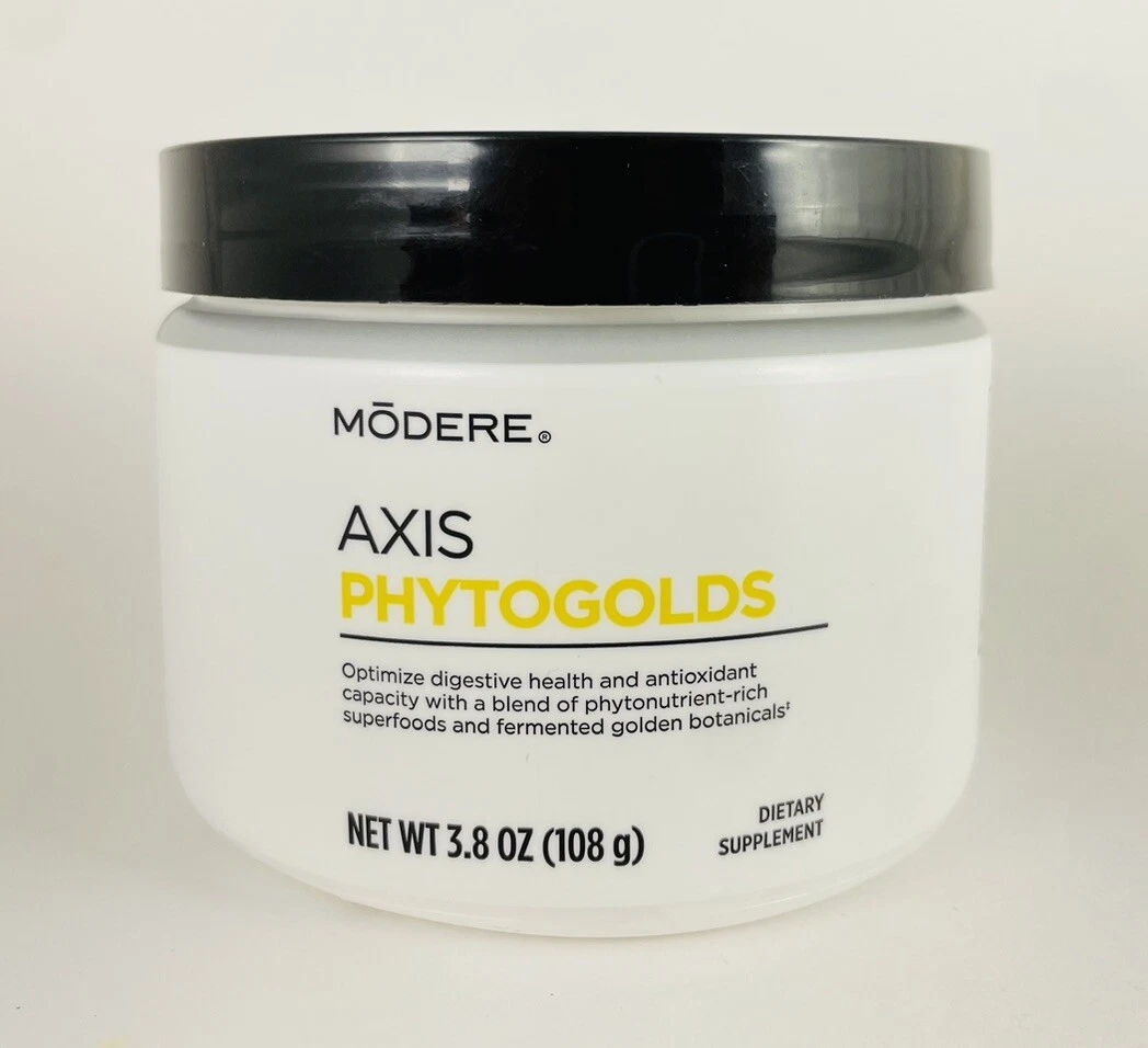 Modere Axis Phytogolds Digestive Health & Antioxidants, 3.8 Oz, New & Sealed