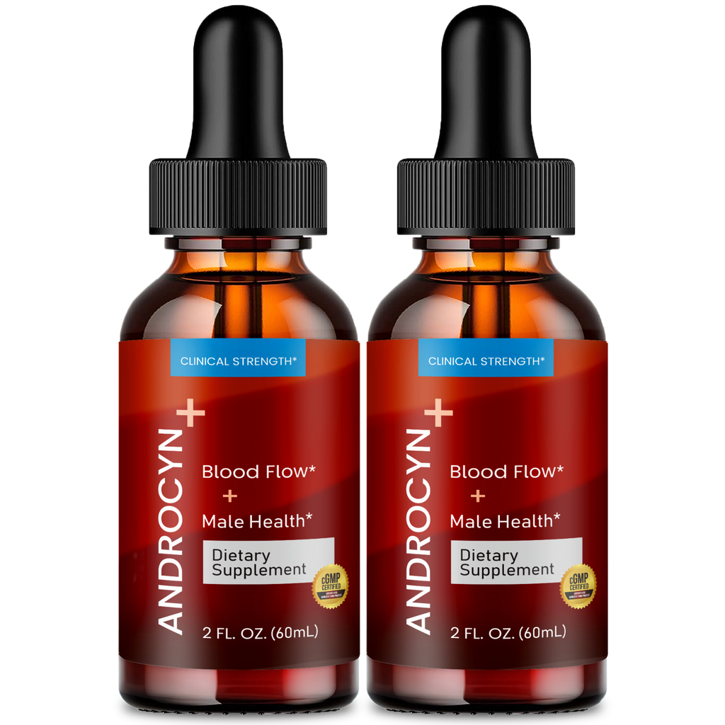 Androcyn Drops, Androcyn Prostate Health Supplement Liquid Drops (2 Pack)