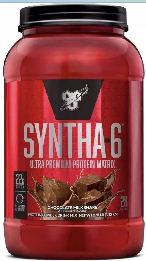 BSN SYNTHA-6® ULTRA PREMIUM ￼PROTEIN MATRIX Muscle Build Chocolate milk Shake
