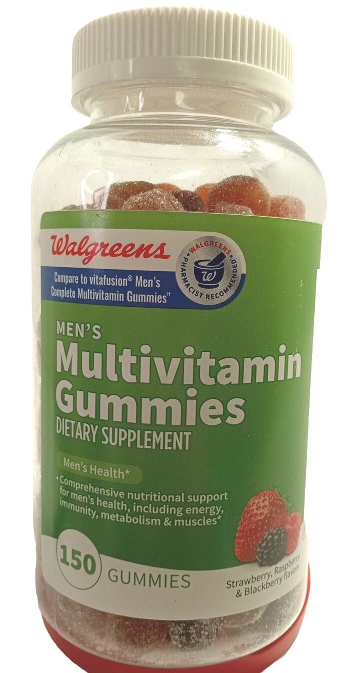 Multivitamin Gummies Men's Multivitamins for Adults 150 Ct Dietary Supplement