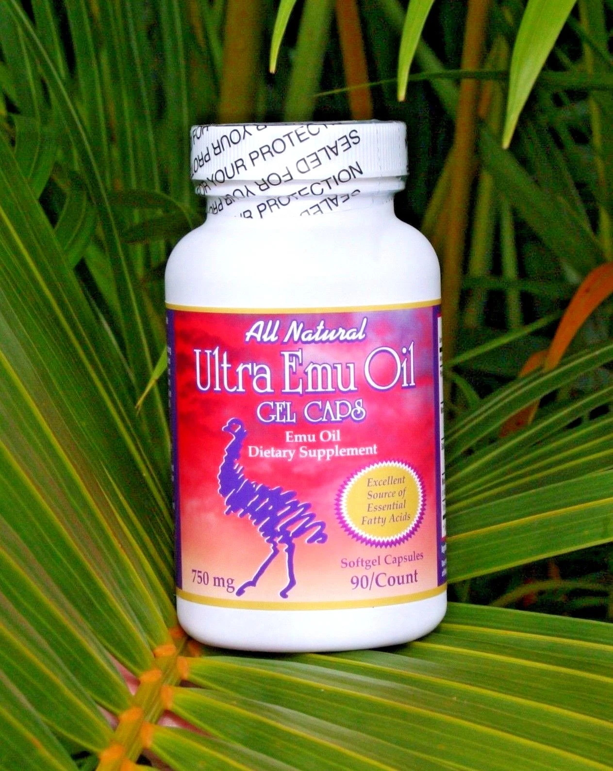 PURPLE EMU ULTRA EMU OIL DIETARY SUPPLEMENT SOFTGEL CAPSULES