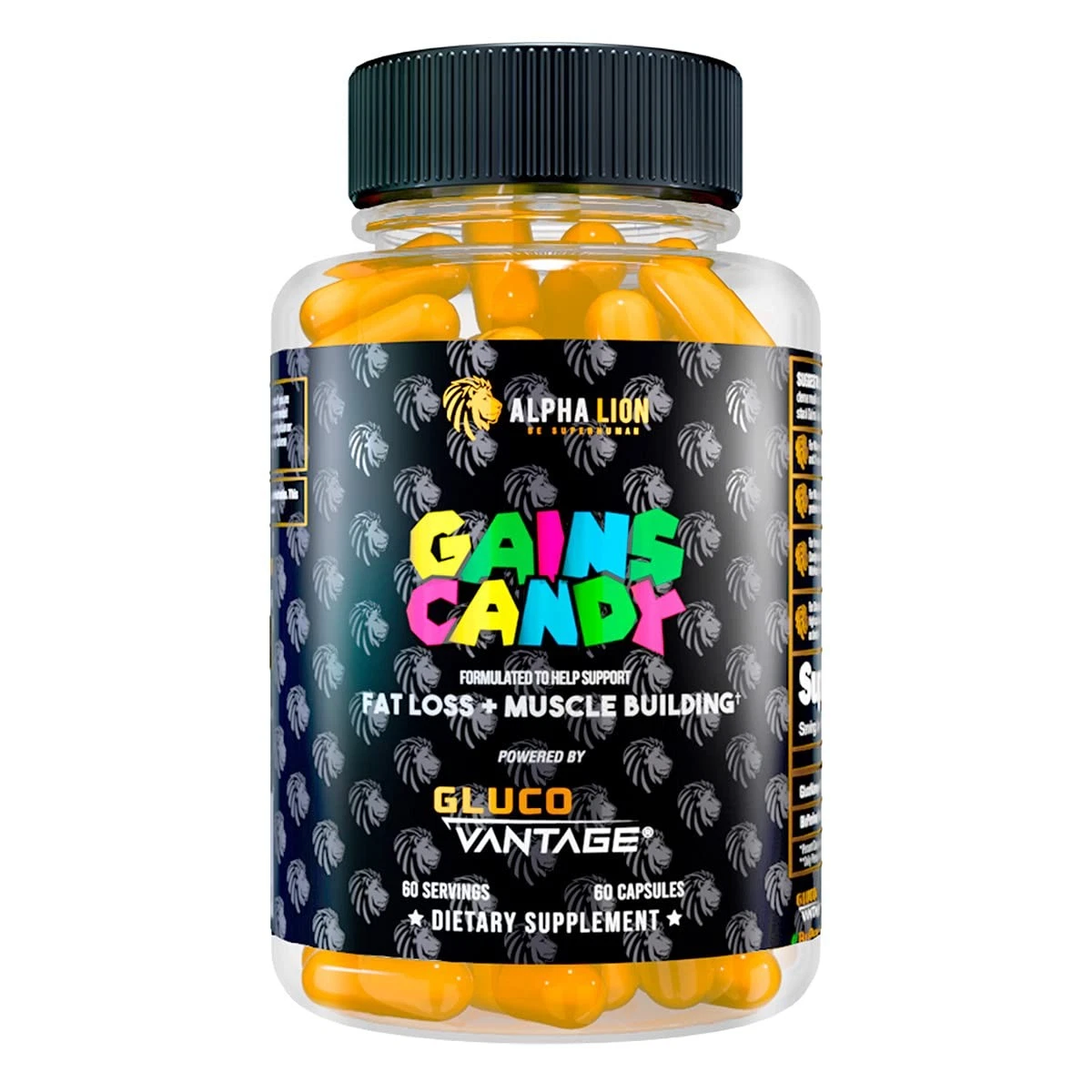 GlucoVantage Dihydroberberine Fat Loss Supplement 60 Count for Energy Boost