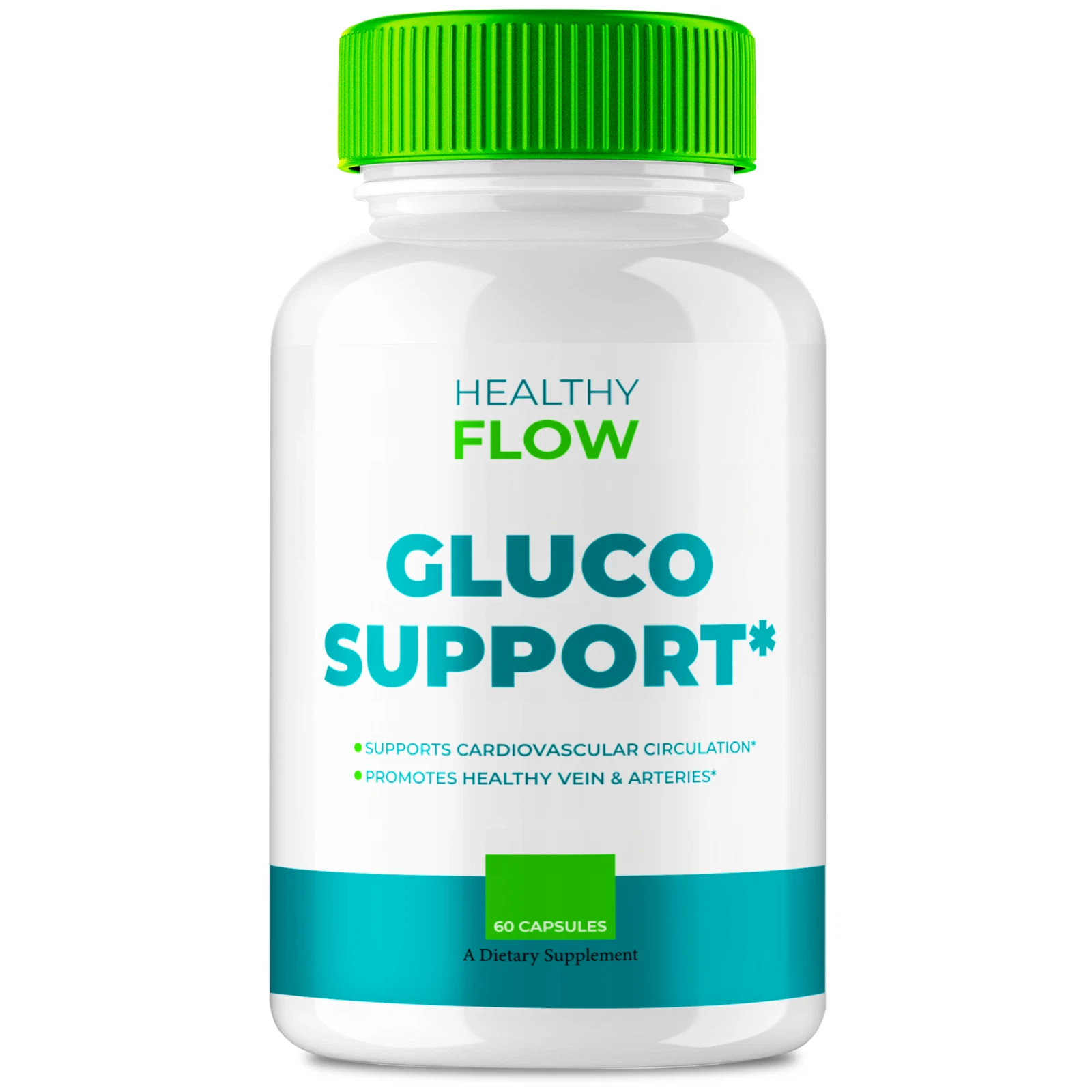 Healthy Flow Gluco Capsules, HealthyFlow for Advanced Blood Support 60ct