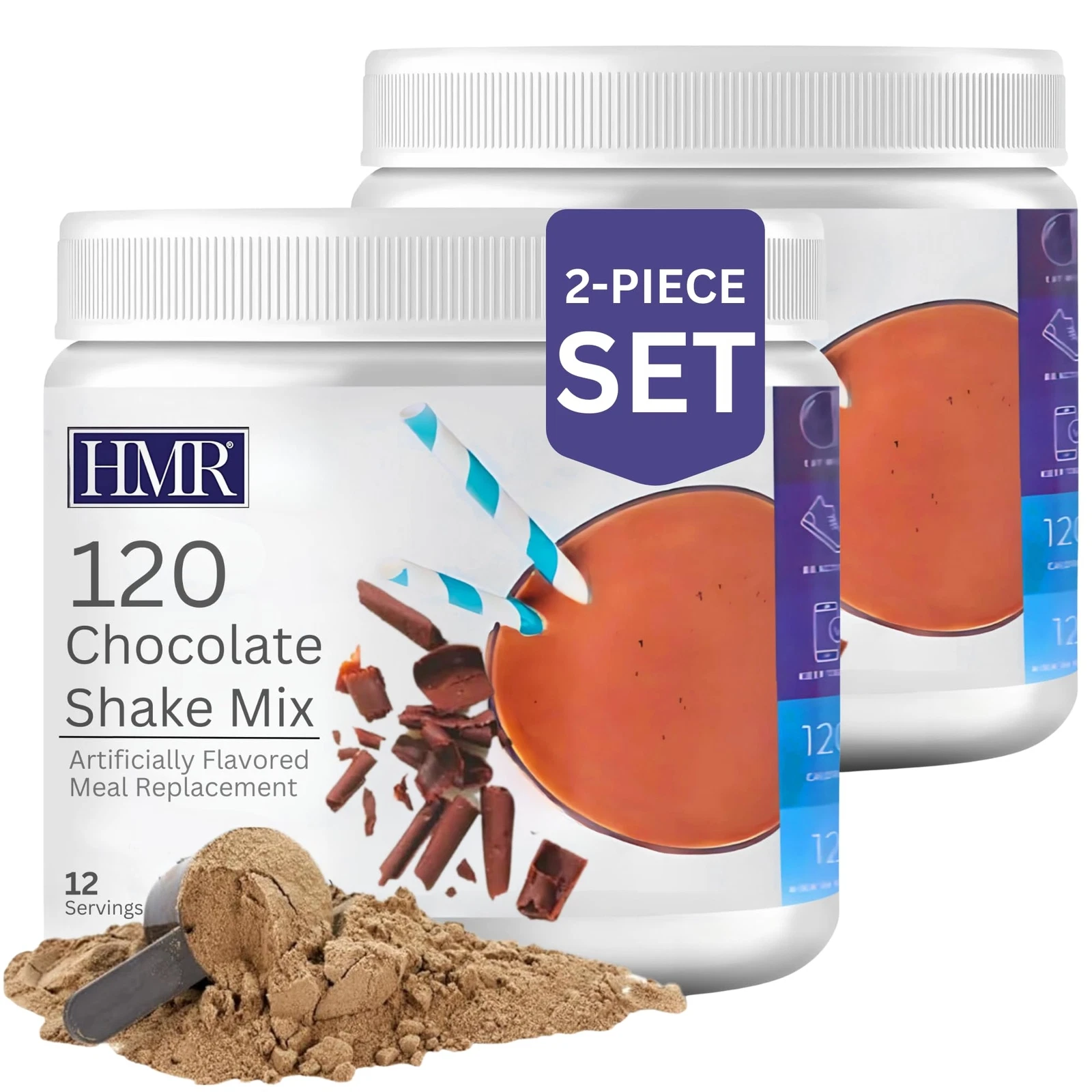 HMR 120 Shake Meal Replacement Powder | Chocolate Shake Mix to Support Health...