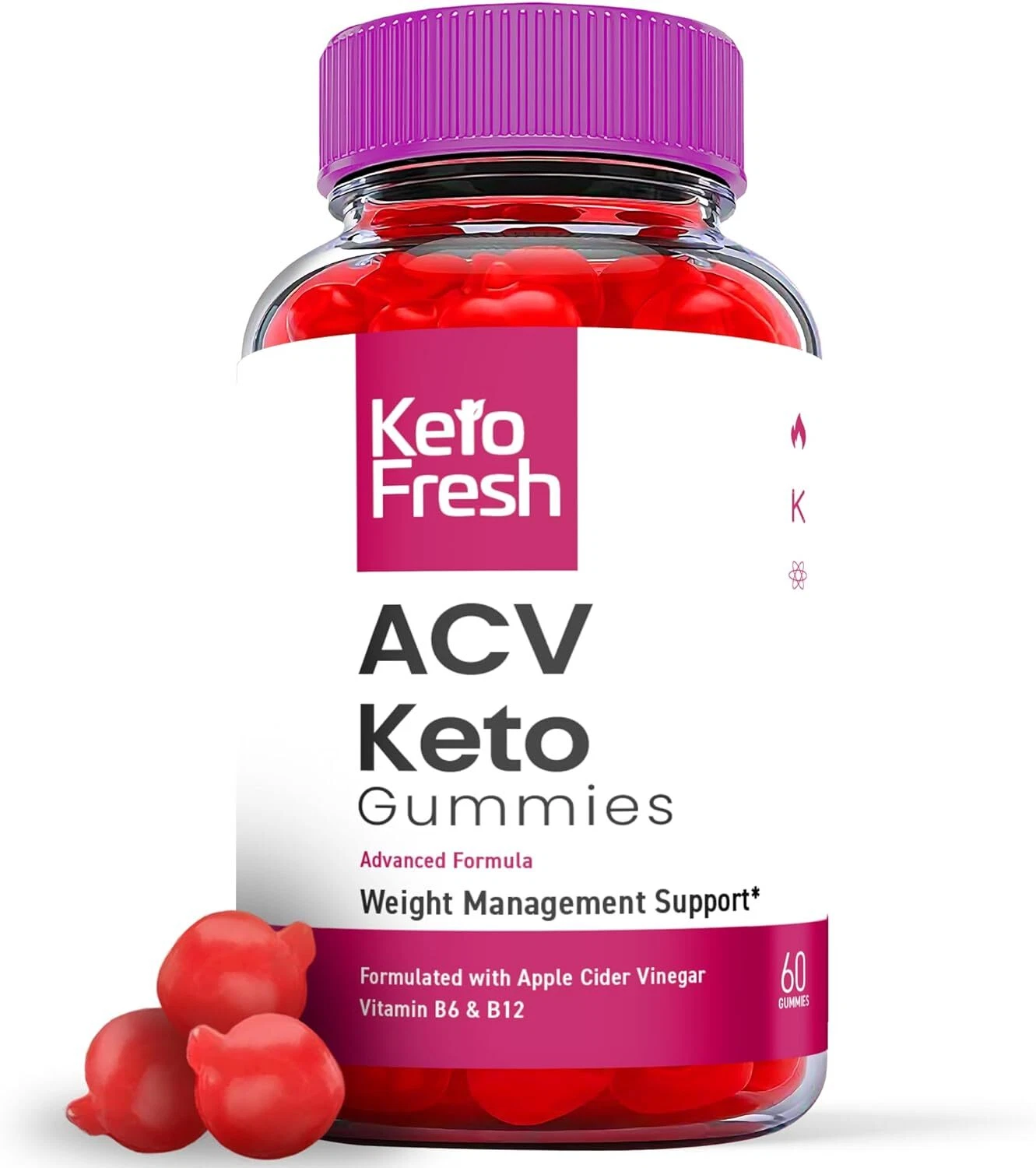 Keto Fresh Gummies - Keto Fresh ACV Gummys For Weight Loss ORIGINAL - 1 Pack