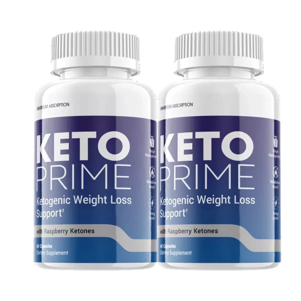 Keto Prime Pills Keto Supplement for Weight Loss Support (120 Capsules) 2-Pack