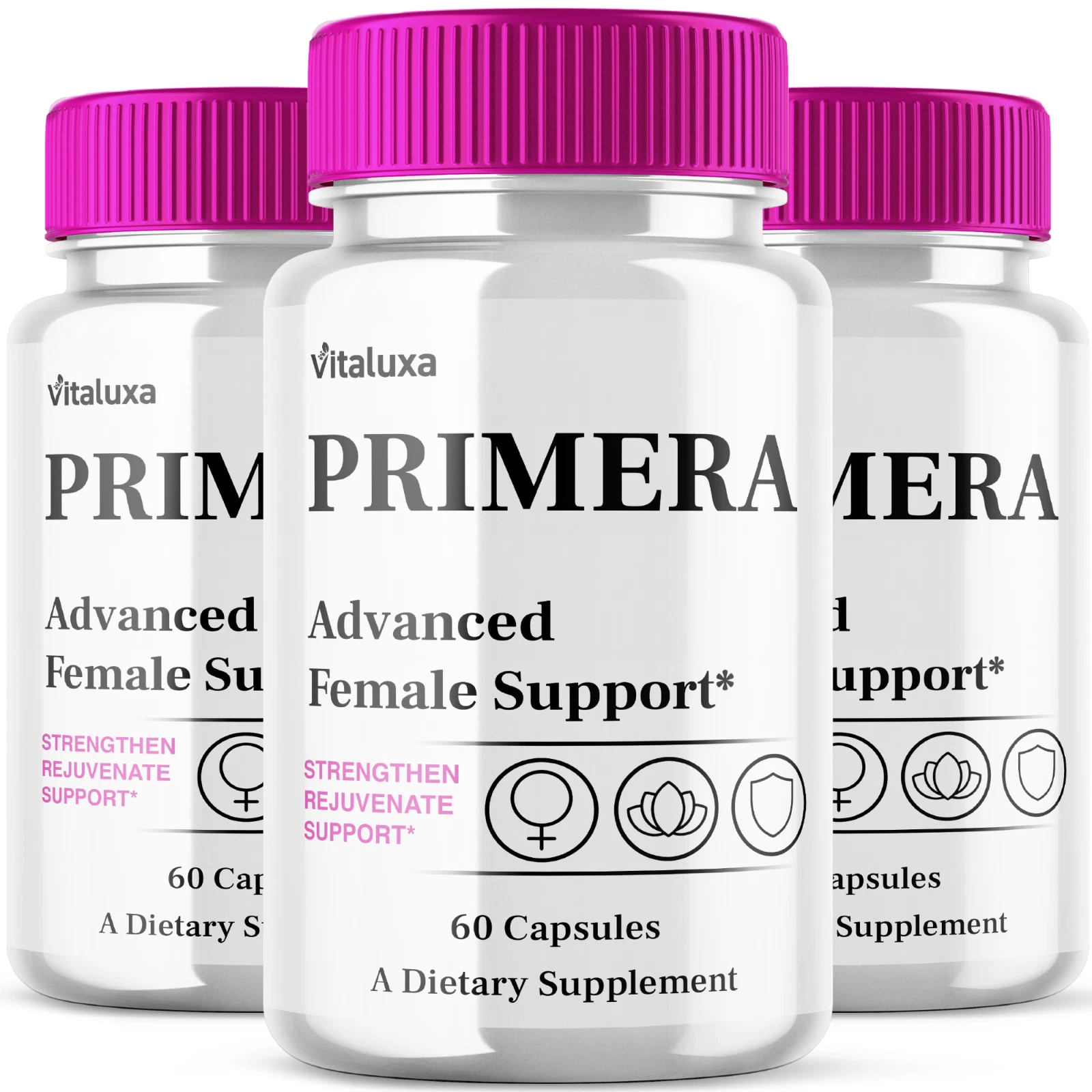 (3 Pack) Primera Capsules for Women, Advanced Wellness Formula (180 Capsules)