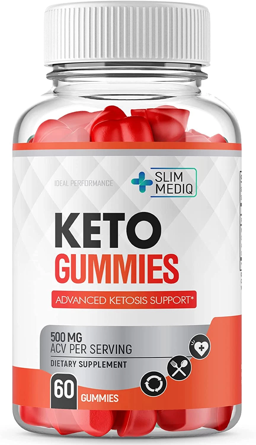 Slim Mediq Keto Apple Cider Vinegar Gummies Ultra Loss Burn Cleanse (60 Gummies)